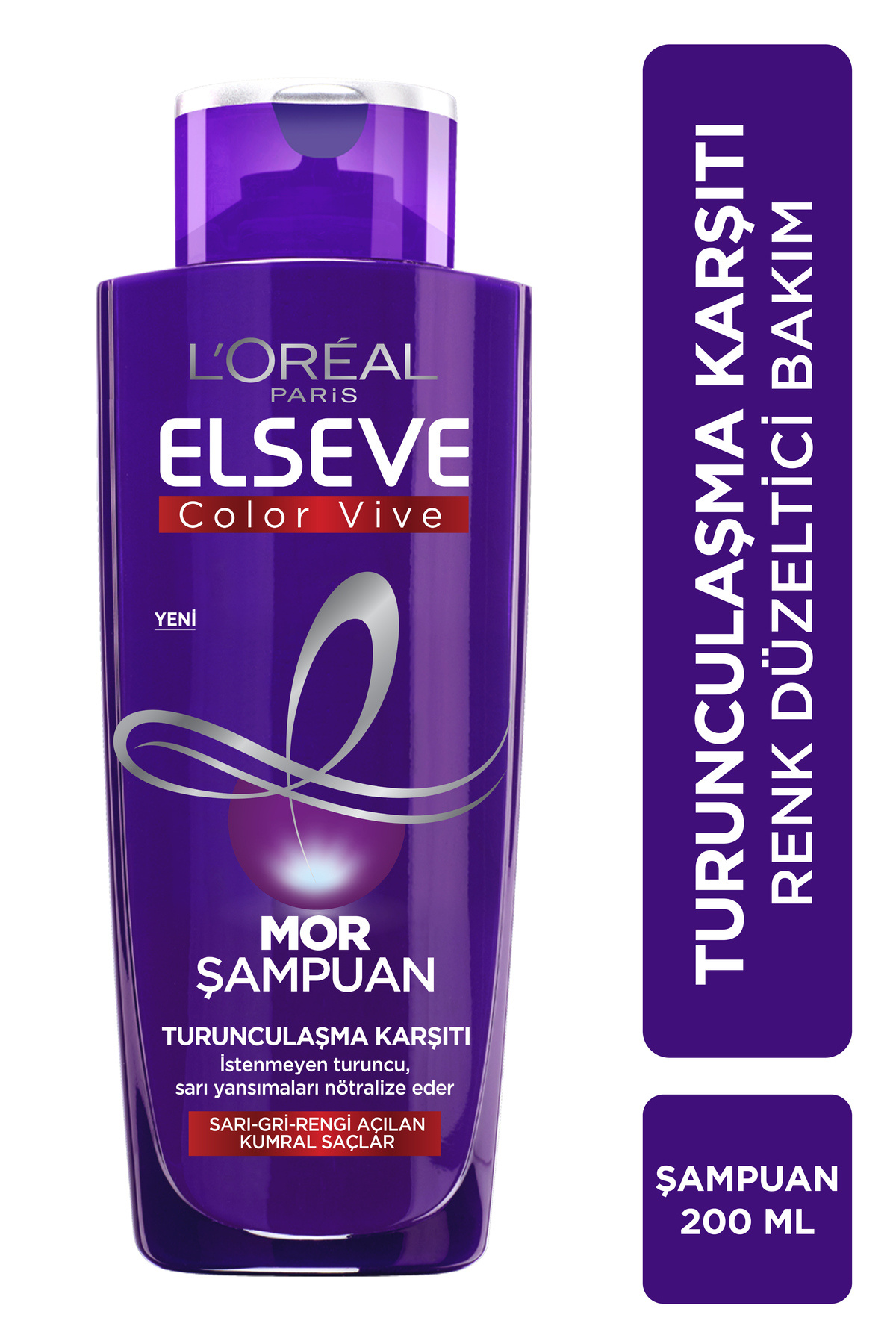 Elseve Turunculaşma Karşıtı Mor Şampuan 200 ml