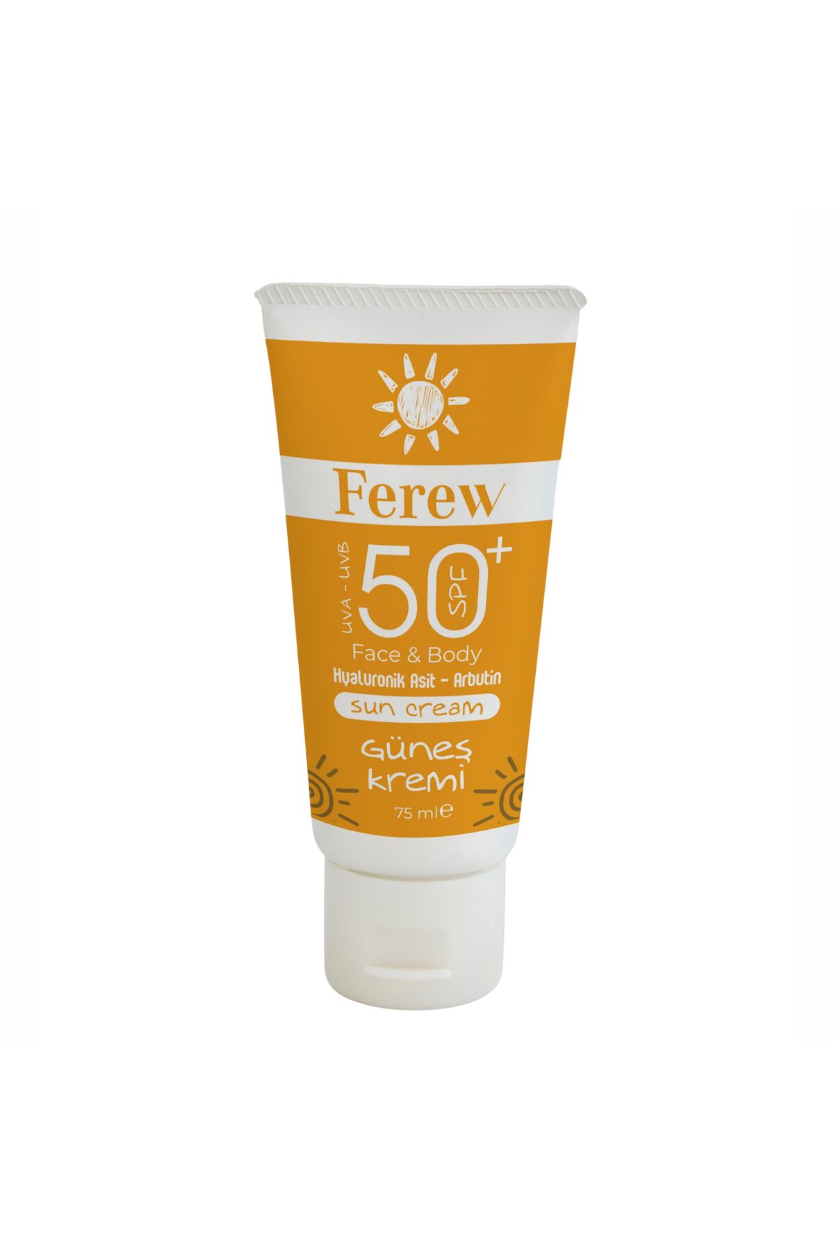 ferew Cilttonu Eşitleyici Arbutin Özlü Güneş Kremi 75 ml