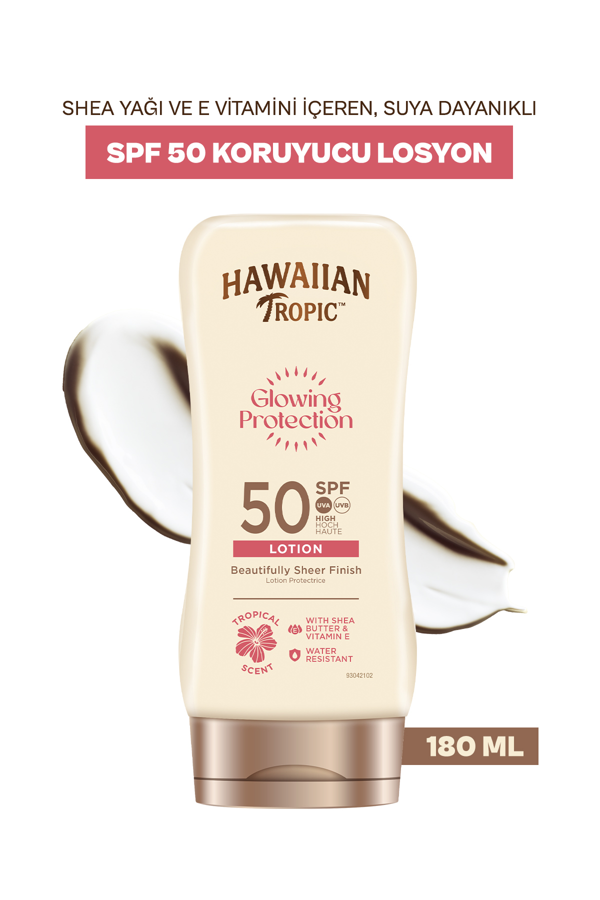 Hawaiian Tropic Glowing Protection Lotion Spf50 Güneş Koruyucu Vücut Losyonu 180 ml