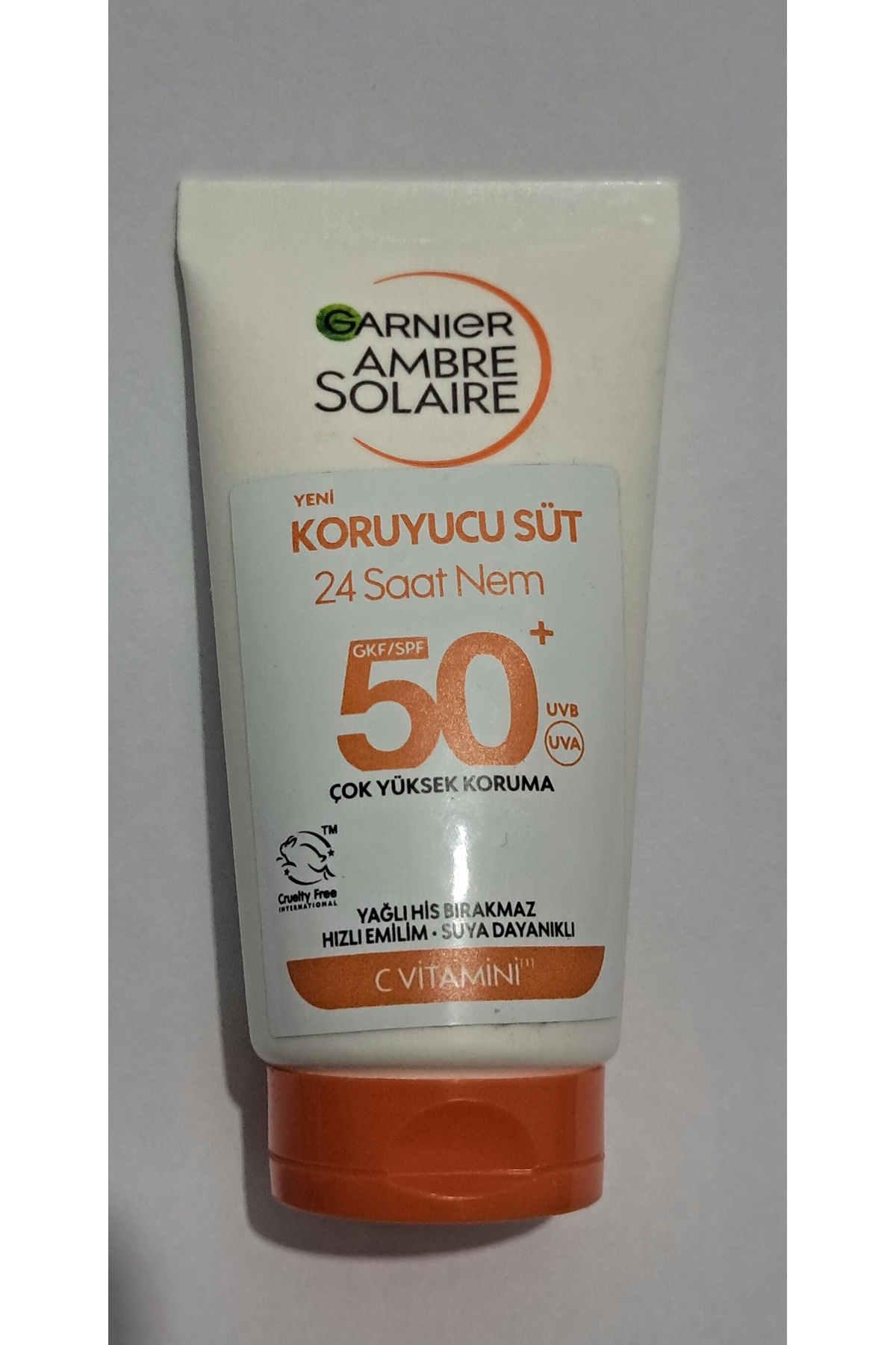 Garnier Ambre Solaire Koruyucu Süt C Vitaminli Seyahat Boy 50 ml