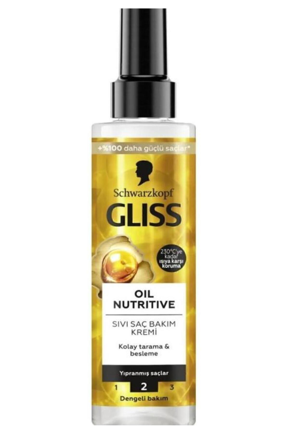 Gliss Sıvı Saç Kremi Ultimate Oil Elixir 200 ml