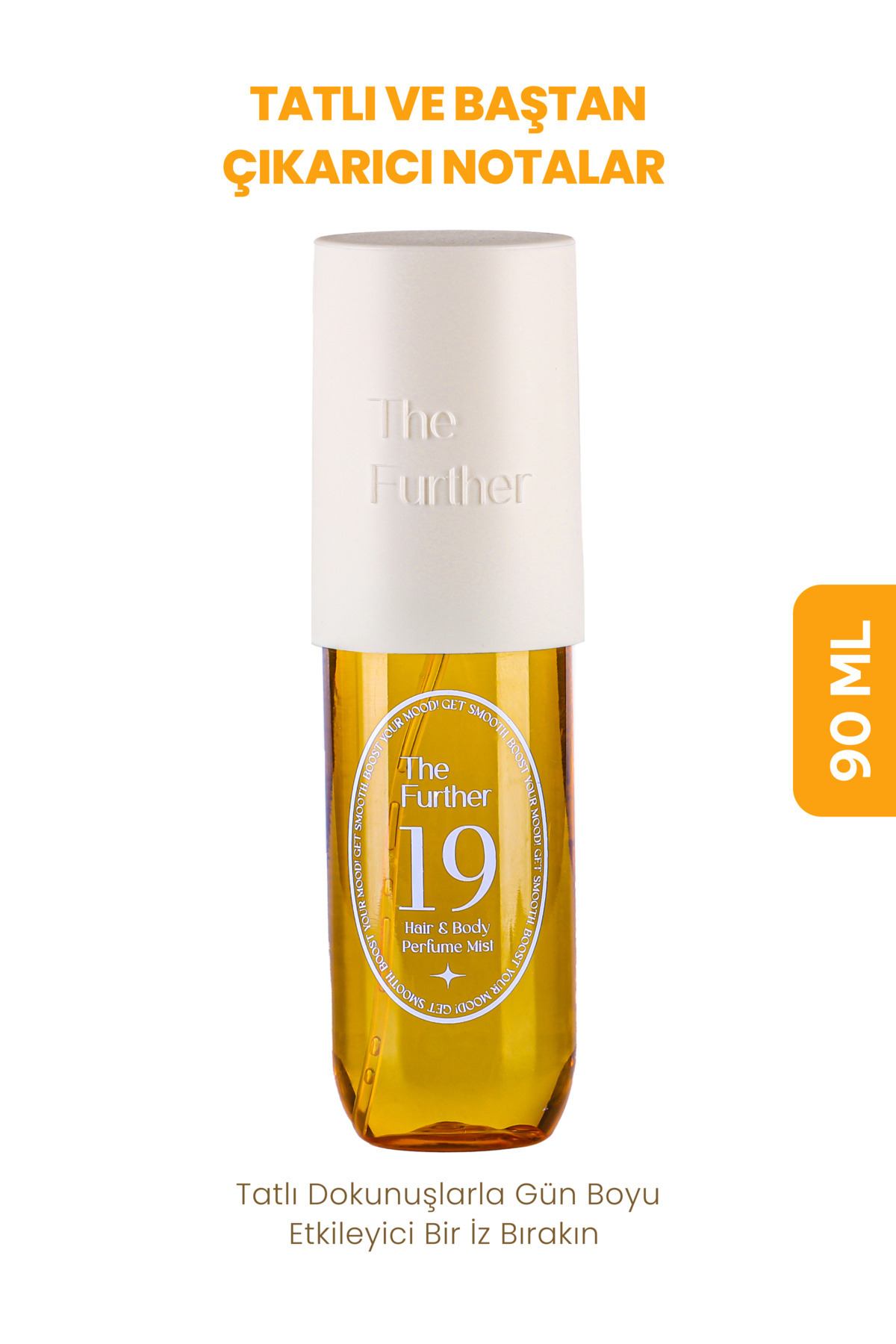 The Further Kadın Vücut Ve Saç Spreyi Body Mist 90 ml |Amber, Misk Ve Yasemin Notalı |Kalıcı Ve Zarif Koku