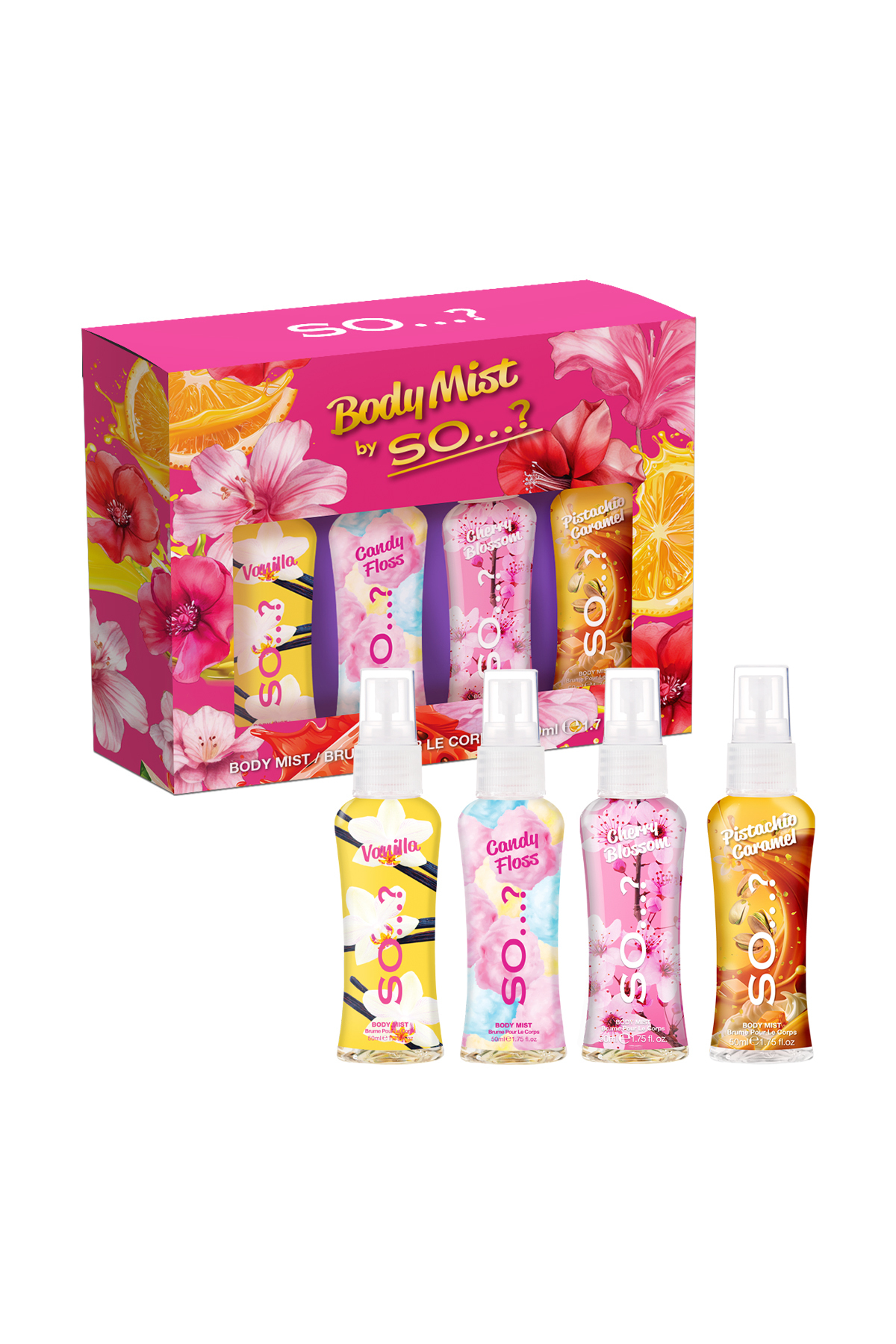 So Fragrance So…? 4’lü Mini Vücut Spreyi Hediye Seti