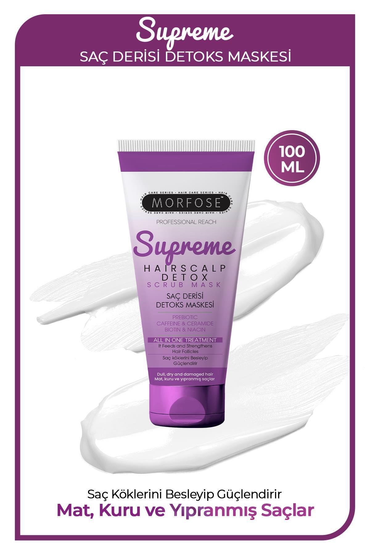 Morfose Supreme Saç Derisi Detox Maskesi 100 ml - Besleme