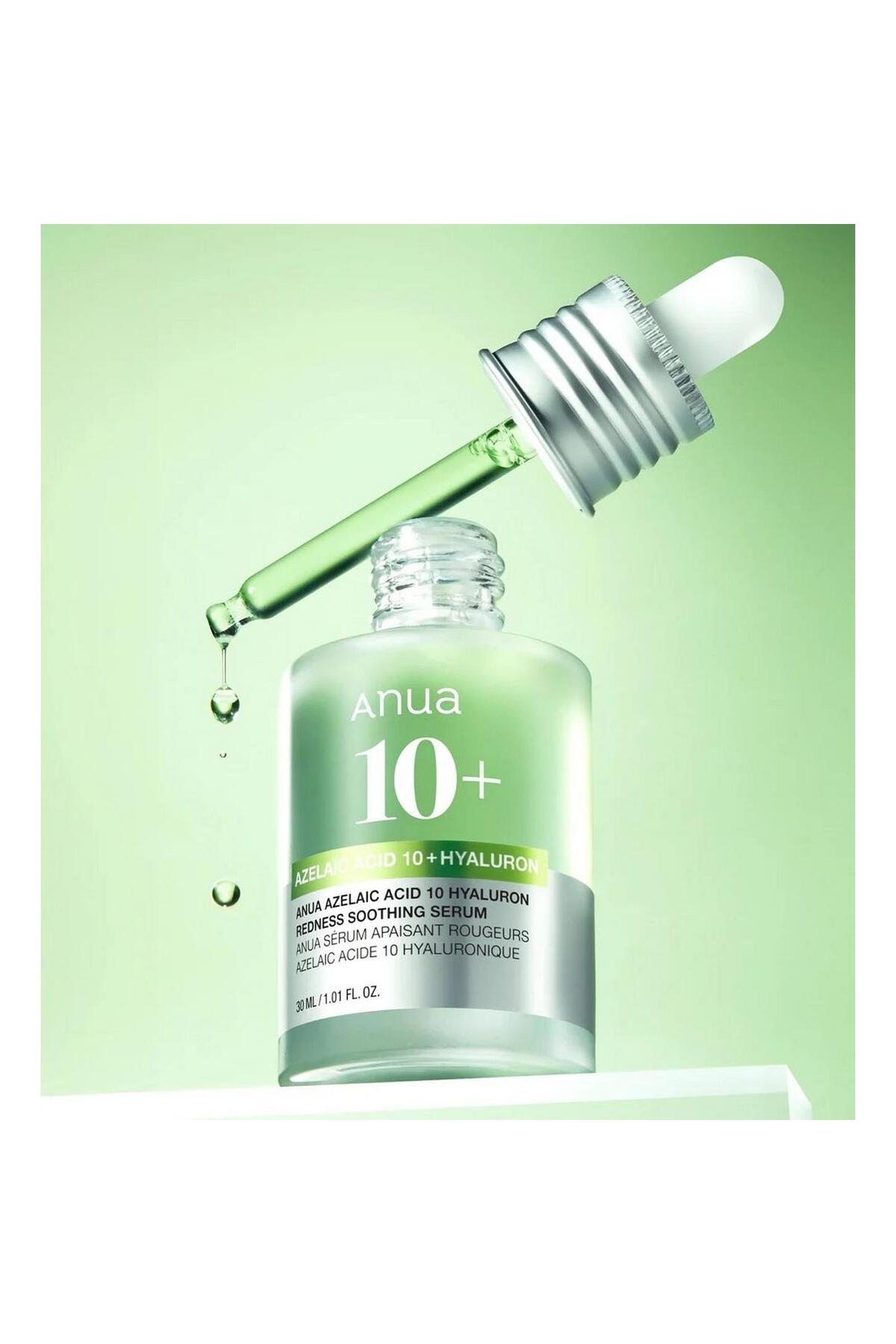 Anua Niacinamide 10 + Azelaic Acid 10 Hyaluron Redness Soothing Serum - Kızarıklık Karşıtı Azelaik Asit Serum 30ml