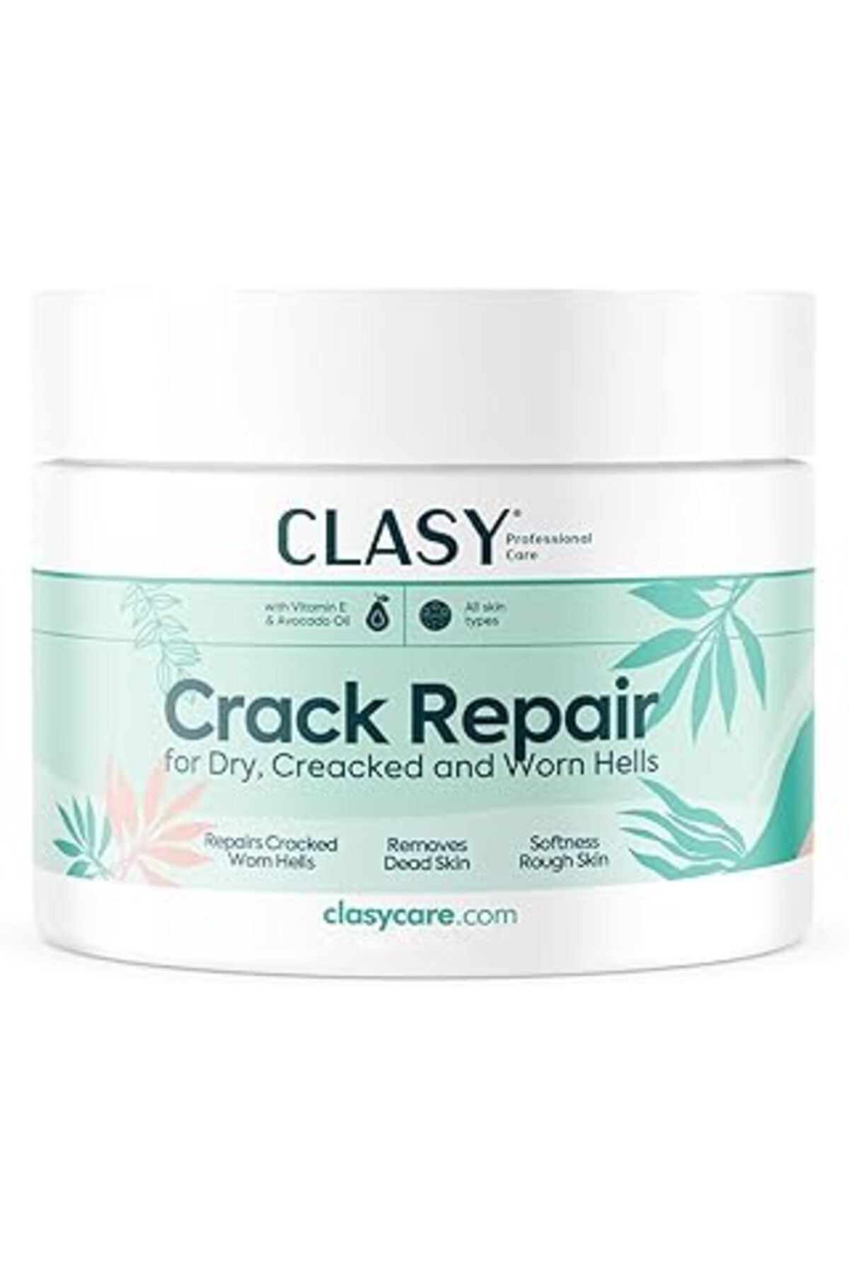 NETWORK ART Clasy Care Ayak Ve Topuk Çatlak Kremi, Ayak Bakımı, Ayak Kokusu Ve Topuk 100Ml