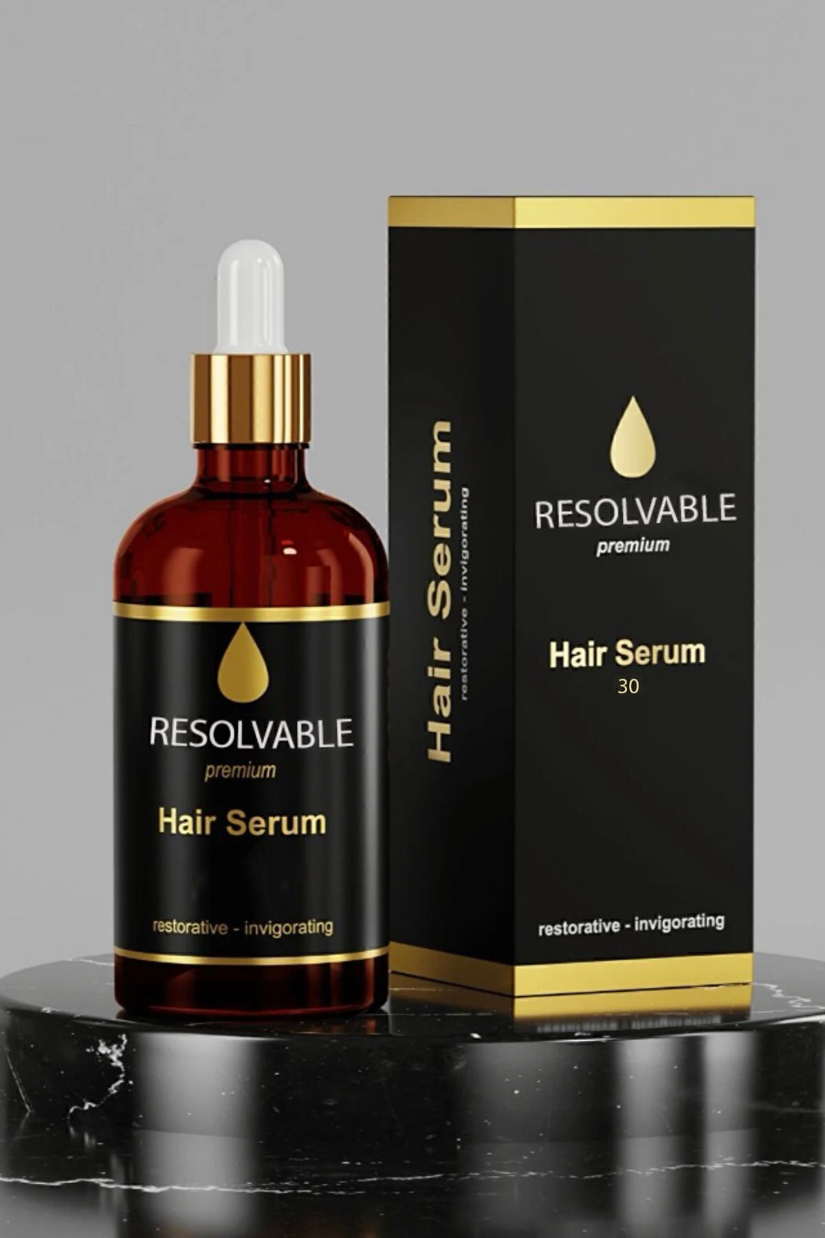 Resolvable Kozmetik Dökülme Karşıtı Ve Oluşumunu Destekler Saç Serumu 30ml