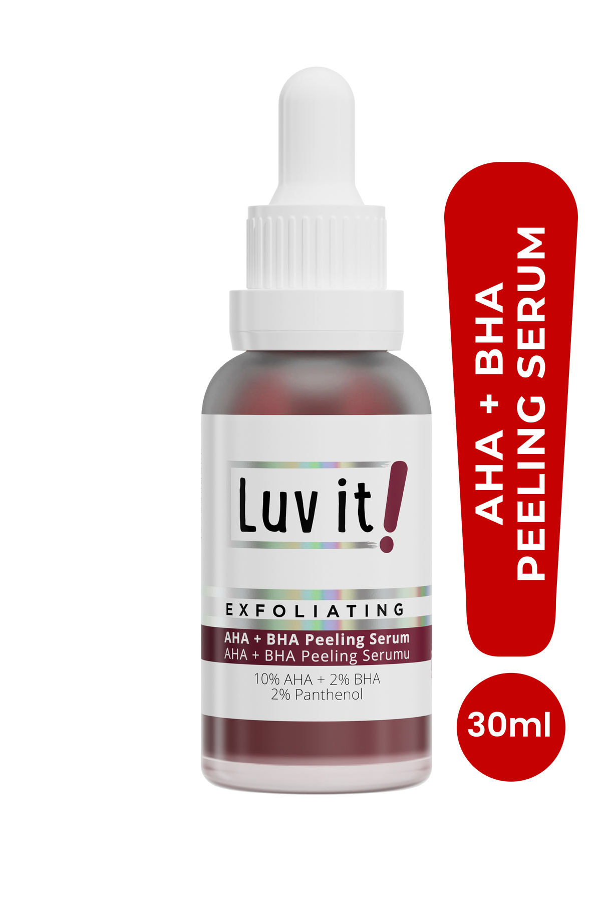 Luv it! Canlandırıcı Ve Cilt Tonu Eşitleyici Aha Bha Peeling Serum 30 Ml