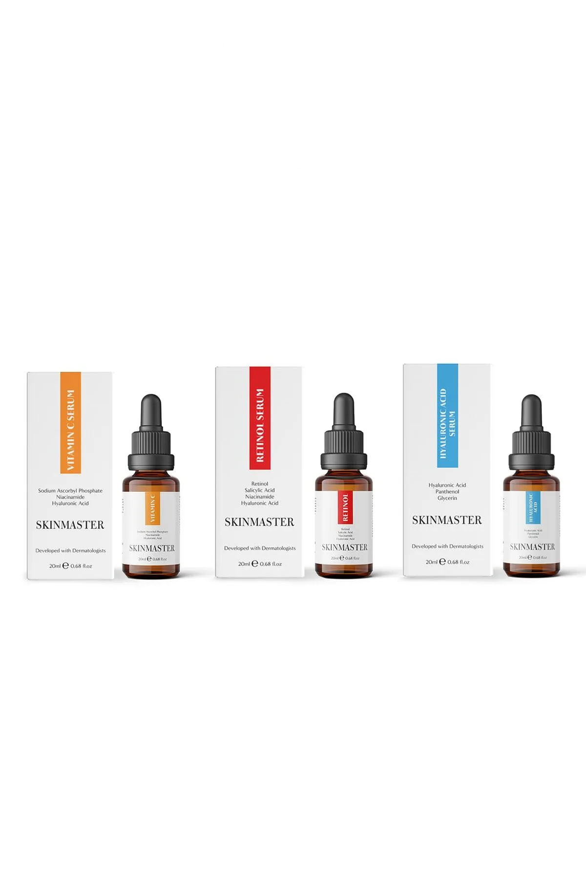 SkinMaster Kırışıklık Önlemeye ve Onarmaya Yardımcı Aydınlatıcı Ve Yoğun Nemlendirici Bakım Seti Sm104
