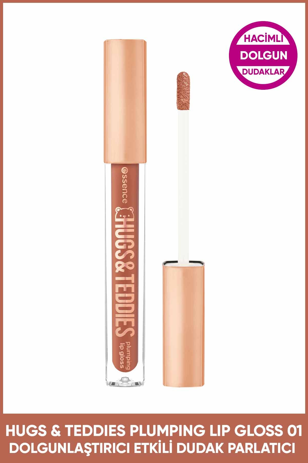Essence HUGS & TEDDIES Dolgunlaştırıcı Dudak Parlatıcısı