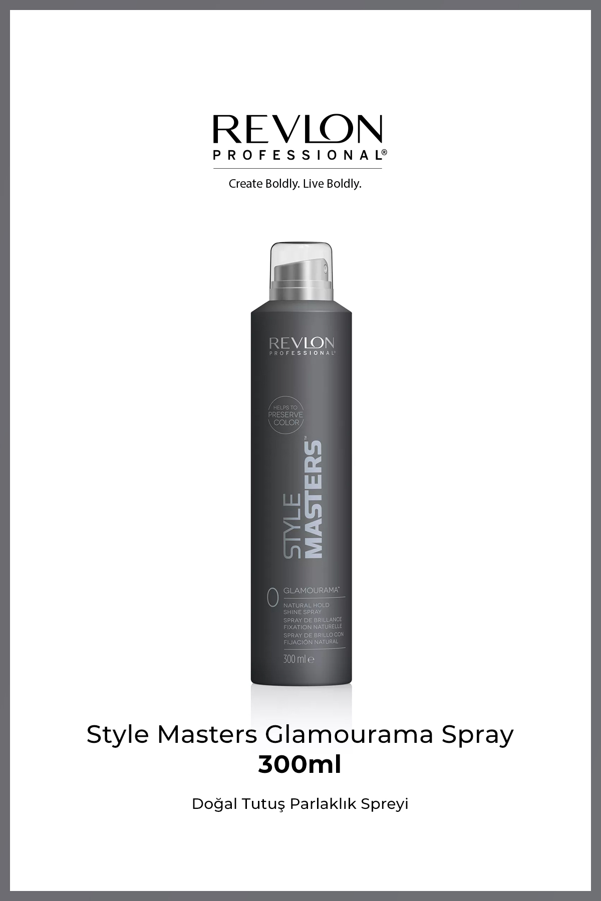 Revlon Style Masters Glamourama Doğal Tutuş Parlaklık Spreyi 300 ml