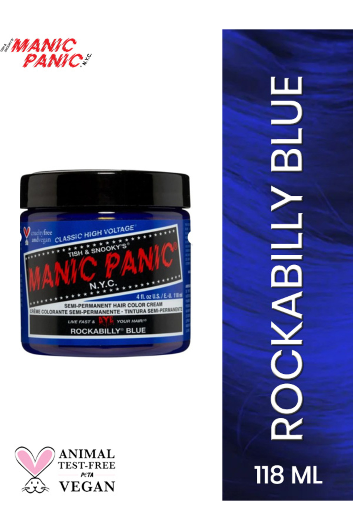 Manic Panic Rockabılly® Blue - Classıc Hıgh Voltage®