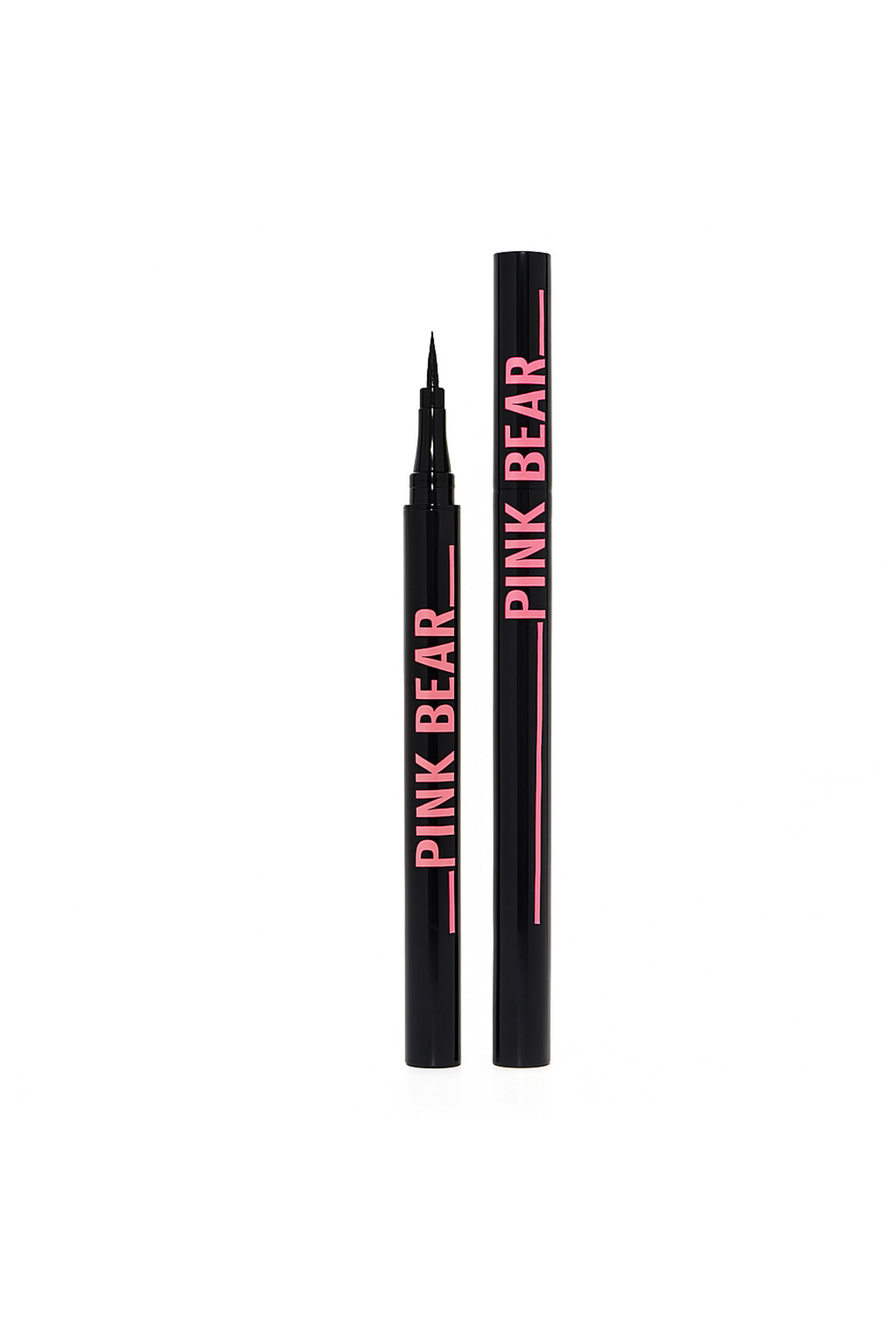 Pink Bear Ultra İnce Uçlu Likit Eyeliner – Yoğun Siyah, Uzun Süre Kalıcı