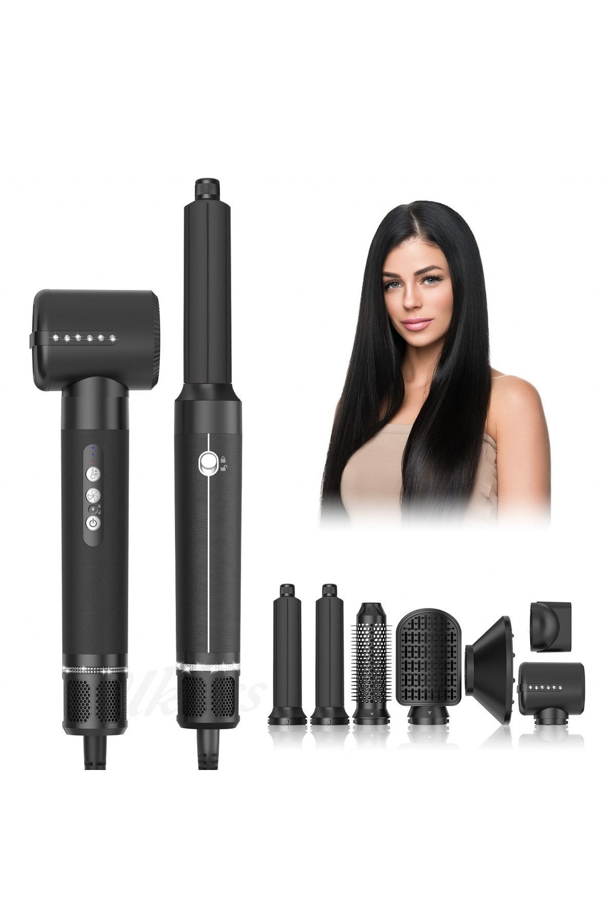 Yasomi S1 Pro 7 In 1 110.000 Rpm Motor Gücü 3 Kademe Saç Şekillendirici