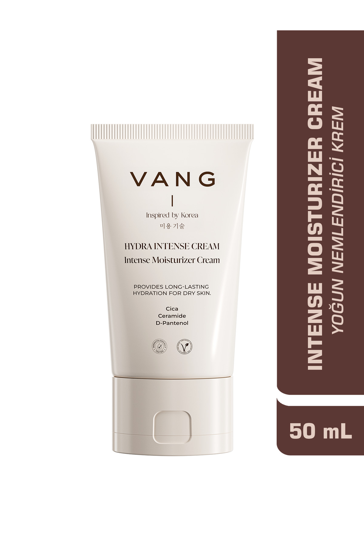 VANG Su Bazlı Moisturizer Nemlendirici Aydınlatıcı Yüz Kremi | Hyaluronik Asit | 50 ML | Tüm Cilt Tipleri