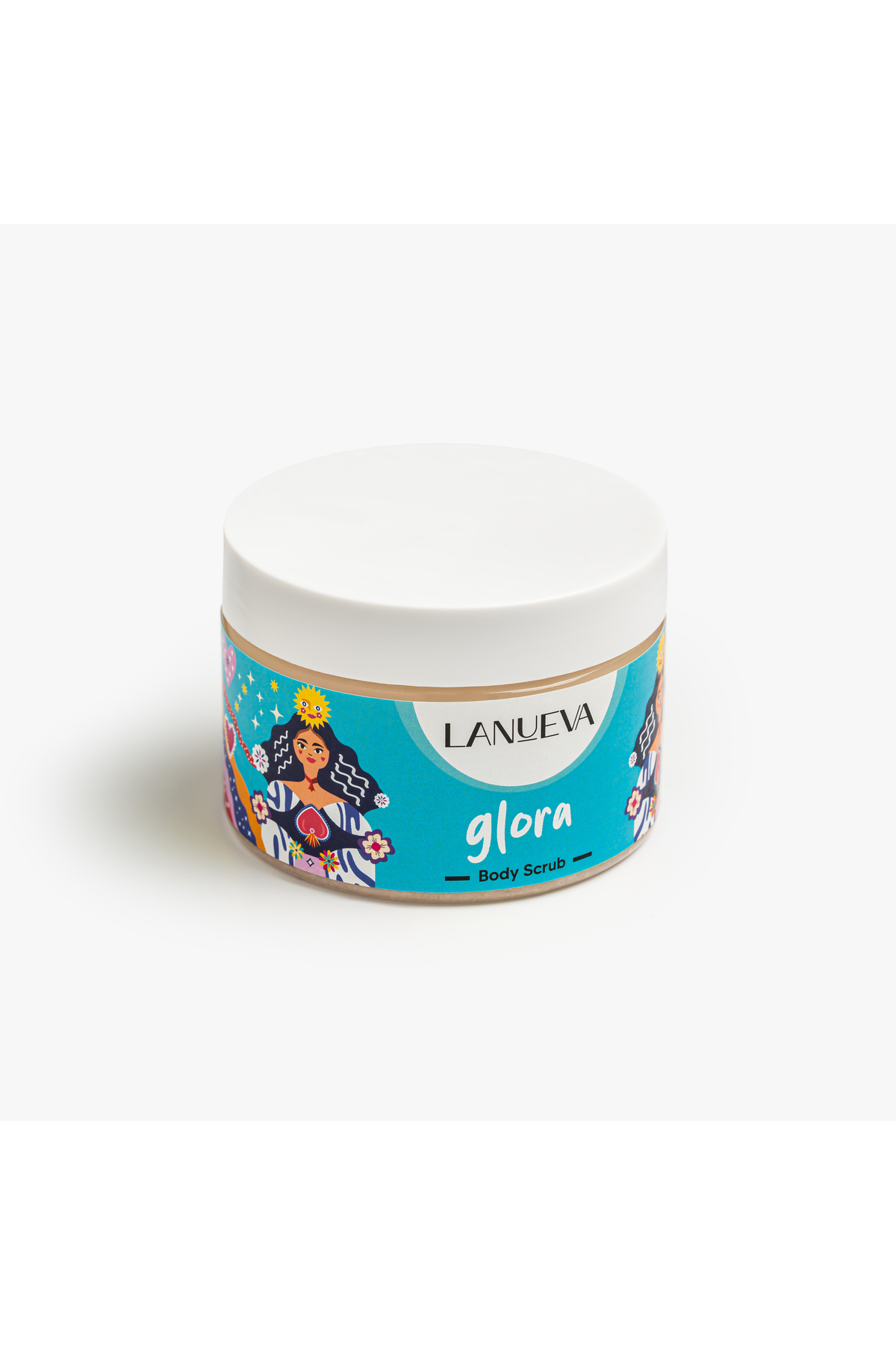 Lanueva Cosmetic Lanueva Glora Simli Body Scrub Arındırıcı Besleyici Ve Nemlendirici Vücut Peelingi
