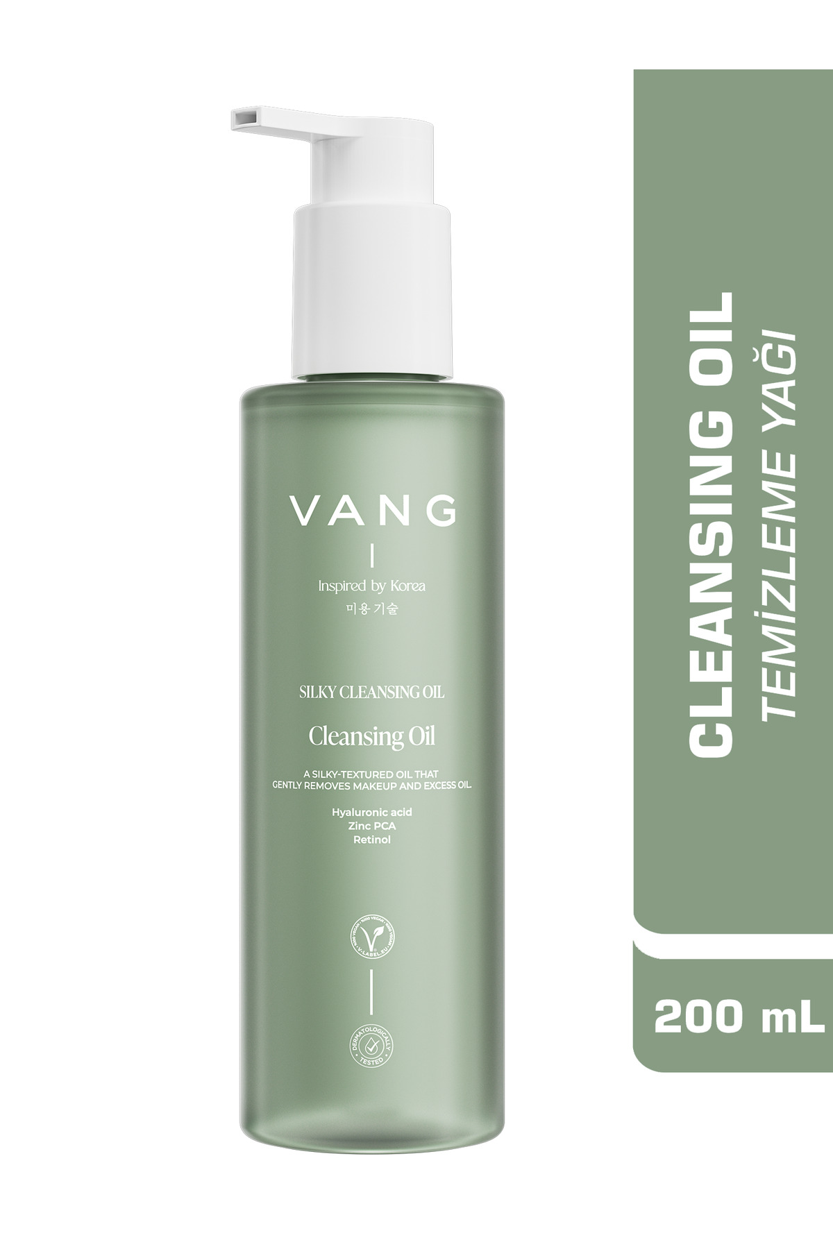 VANG Cleansing Oil - Yüz Ve Vücut İçin Temizleme Yağı - Makyaj Temizleme Jeli 200 ml