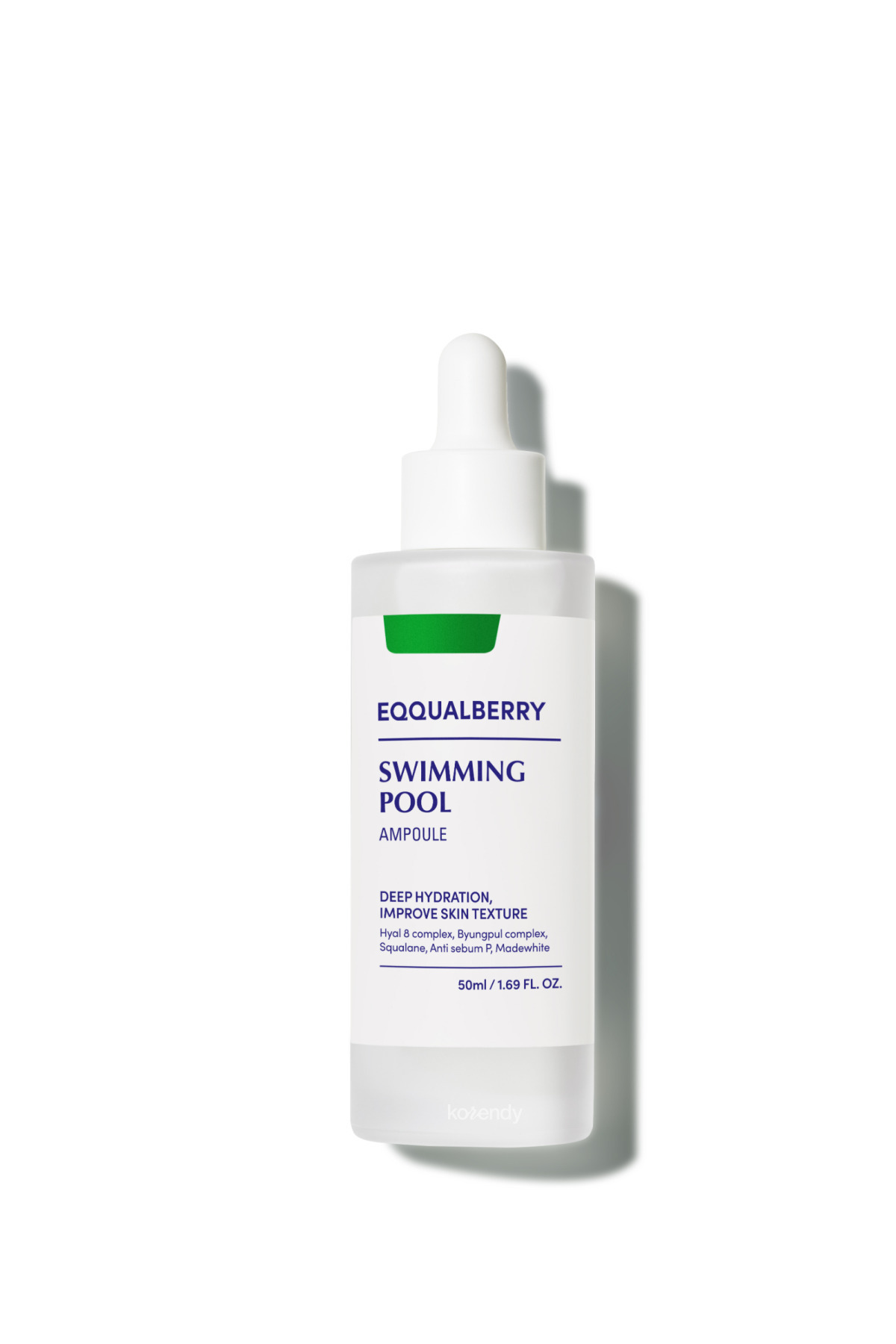 EQQUALBERRY Swimming Pool Ampoule - Yoğun Hidrasyon Verici Geniş Gözenek Önleyici 8 Hyaluronik Asitli Ampul 50ml