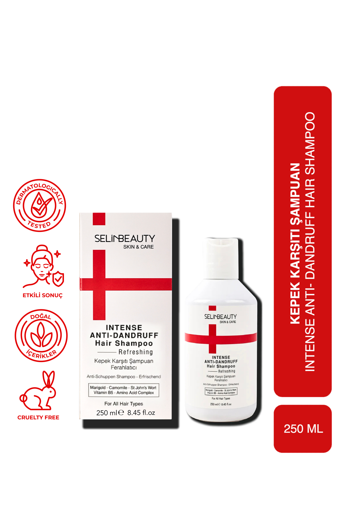 SELİNBEAUTY Skin&Care Kepek Karşıtı Şampuan