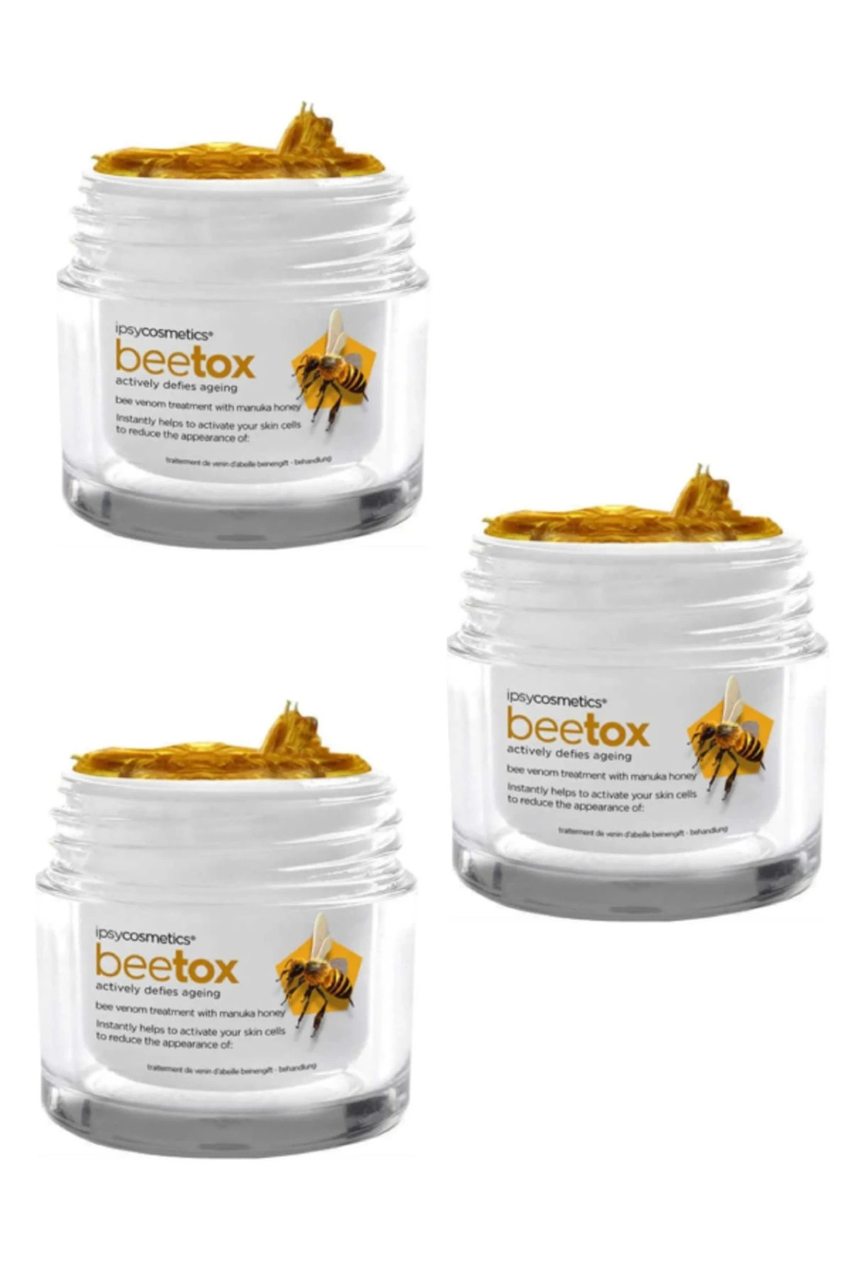 Alleben Bee Cure Karışıklıklar için Arı zehrı Bakım Kremi 100 ml x 3 adet