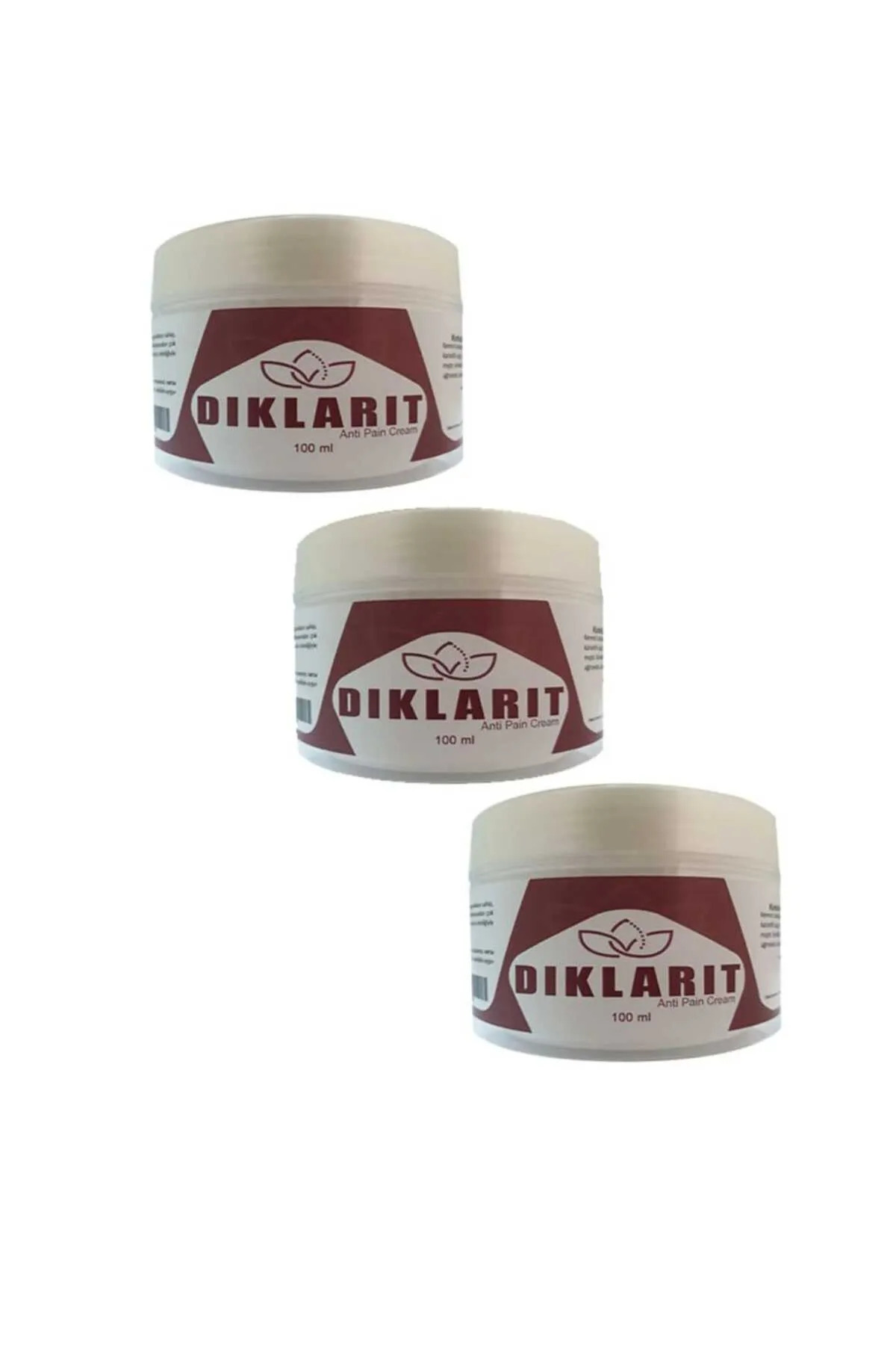 Elif Asya Ceyiz Tekstil Diklarit Rahatlama Kremi 100 ml x 3 Adet