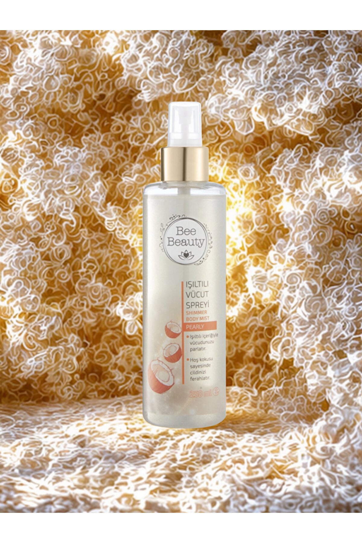 Bee Beauty Pearly Işıltılı Vücur Spreyi