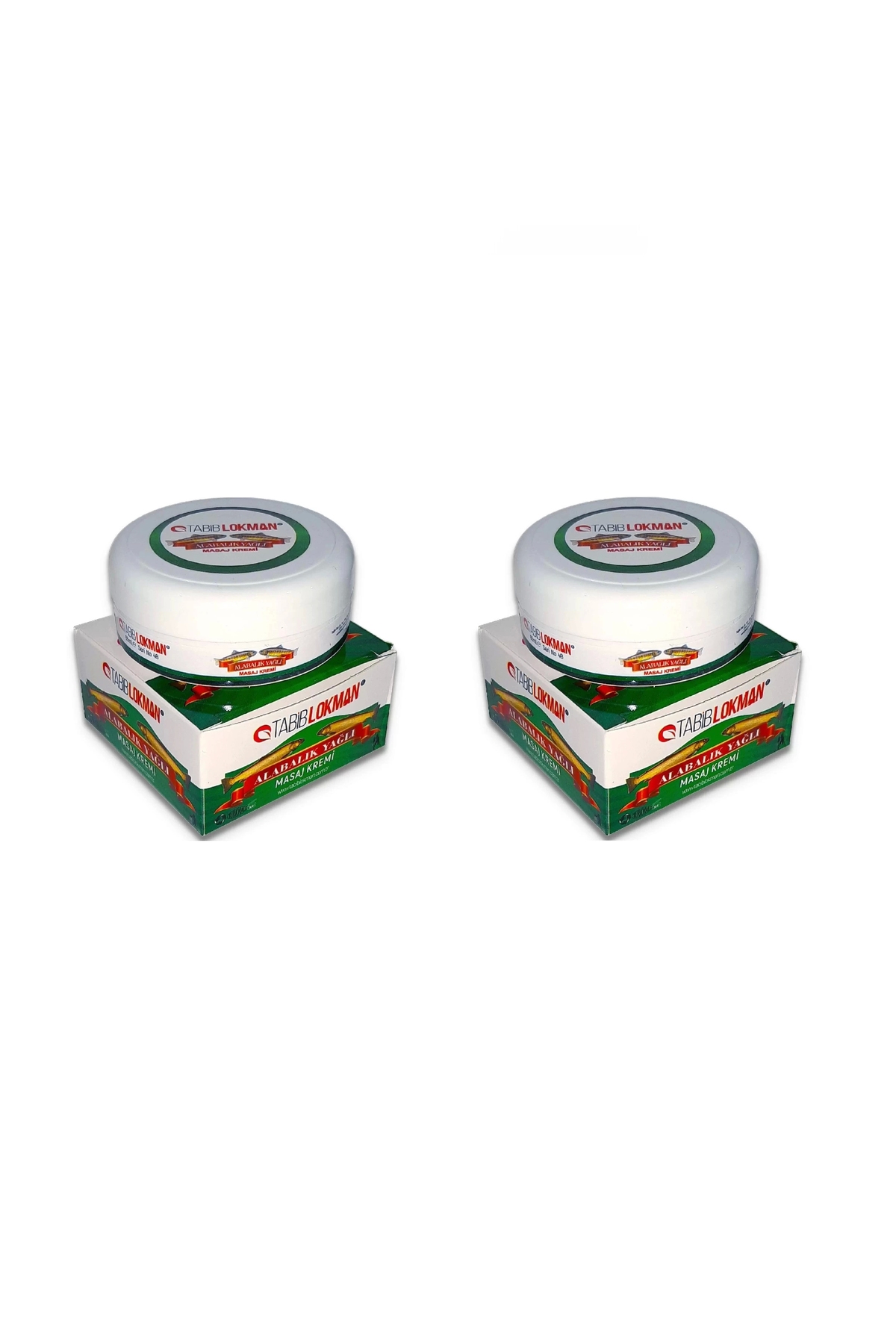 Tabib Lokman Alabalık Yağı Özlü Bitkisel Masaj Kremi 2 X 65 gr