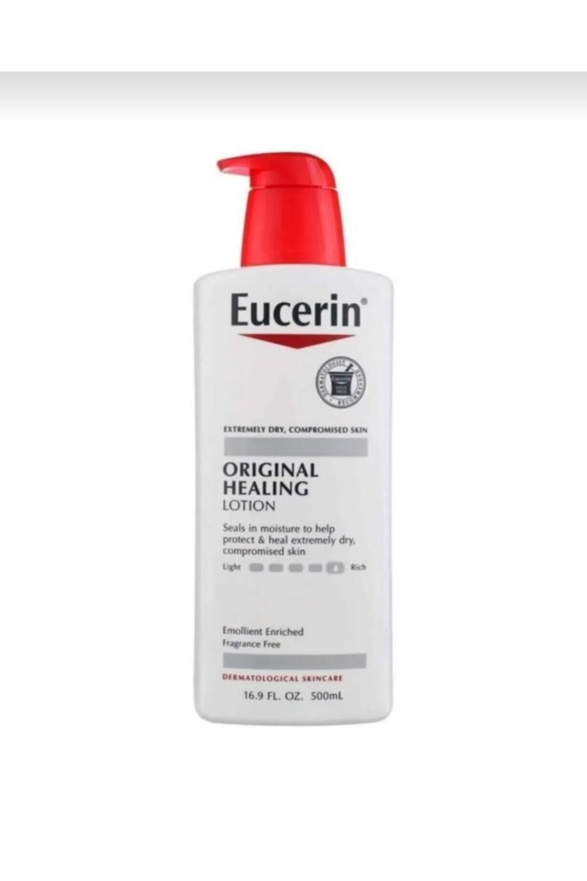 Eucerin Çok Kuru Ciltler için Orijinal Vücut Losyonu Parfümsüz Nemlendirici Losyon 8.4Oz / 500ml