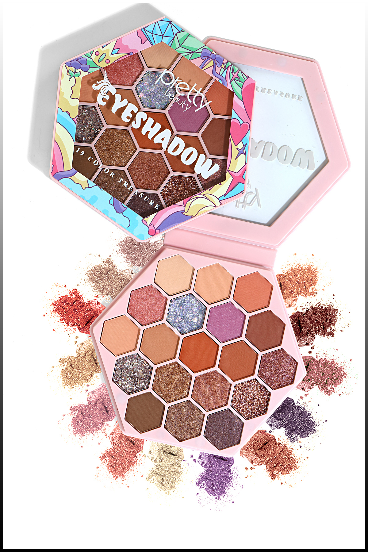 BSR SHOWROOM 19'lu Göz Farı Paleti & Eyeshadow
