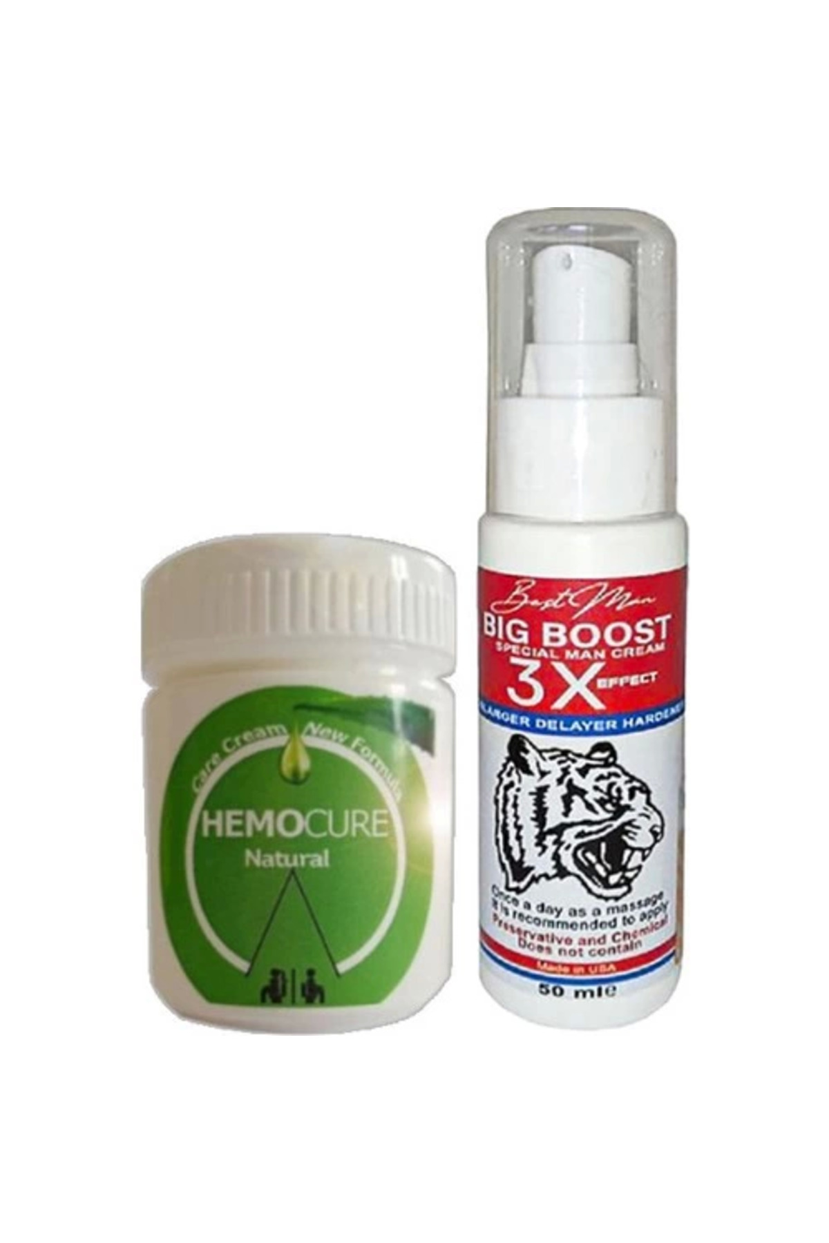 bilisimmarket Hemocure 50 ml Cream Özel Kremi + Yanında Erkeklere Özel 3x Krem