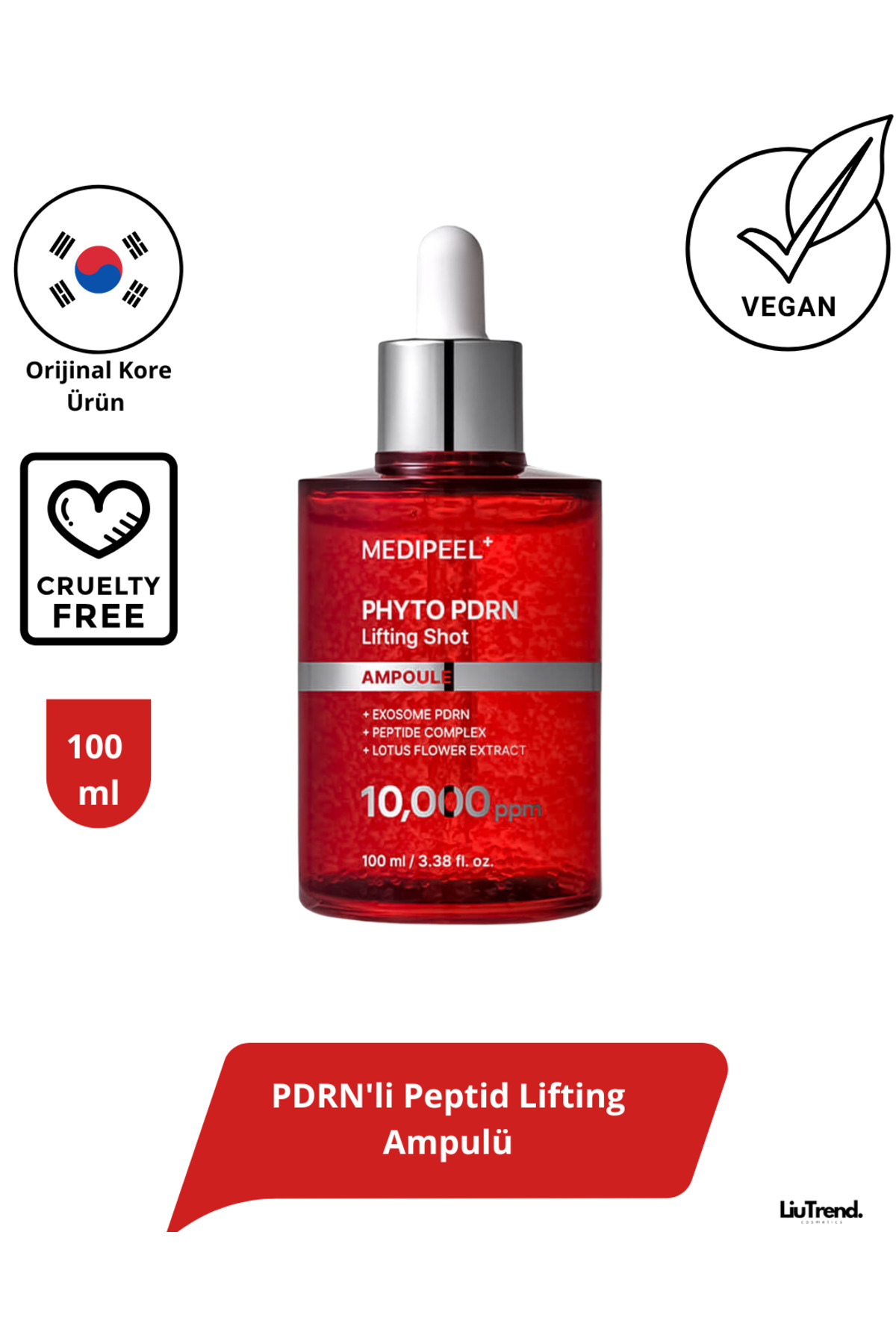 Medipeel Phyto Exosome PDRN Lifting Shot Ampoule 100 ml PDRN'li Peptid Lifting Ampulü
