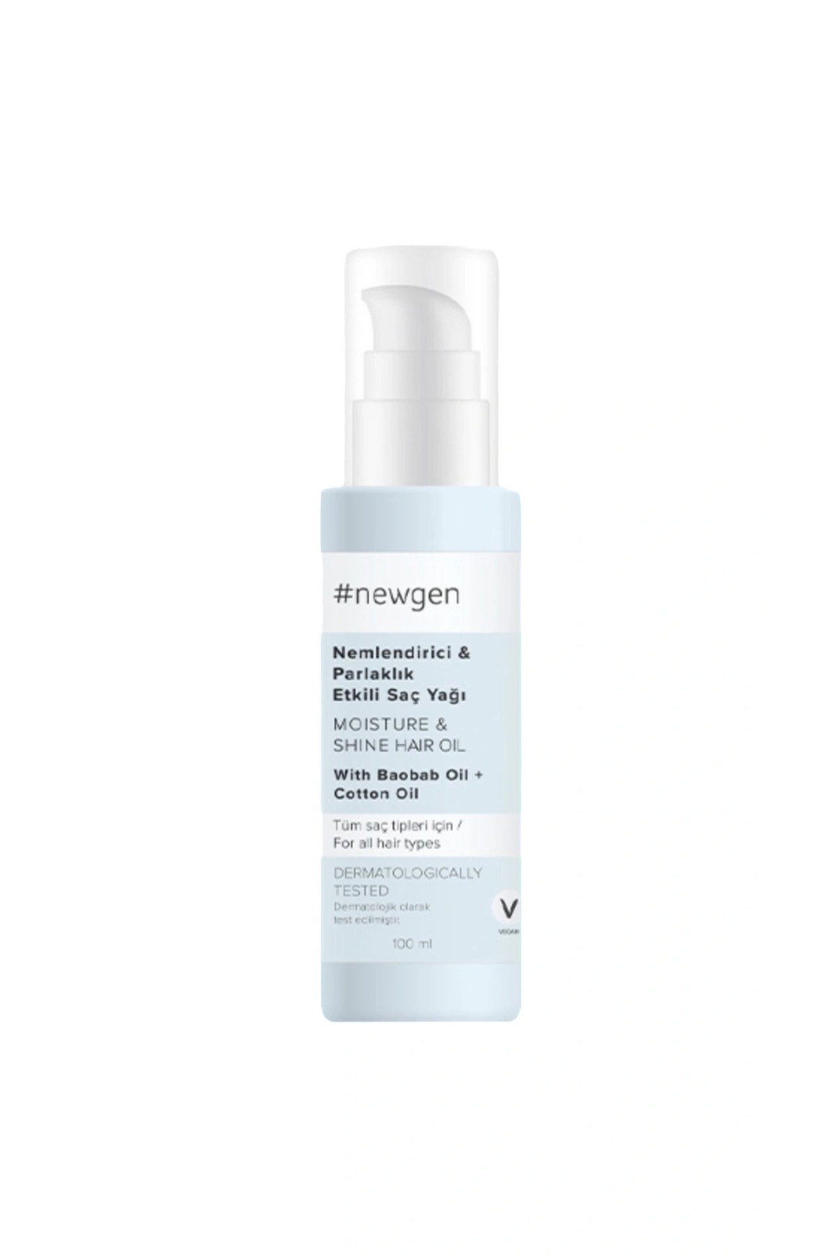 NewGen Baobab Oil Nemlendirici & Parlaklık Etkili Saç Yağı (Vegan)