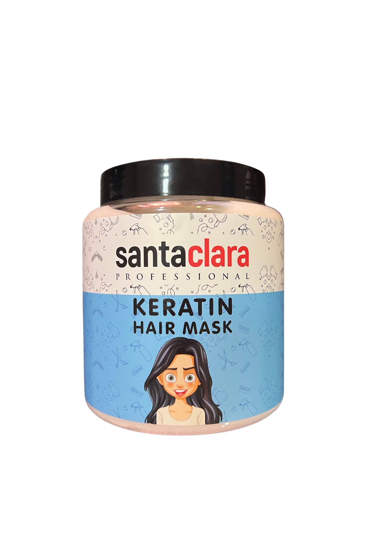 Santa Clara VROUW-SANTA CLARA KERATİN SAÇ MASKESİ 1000ML