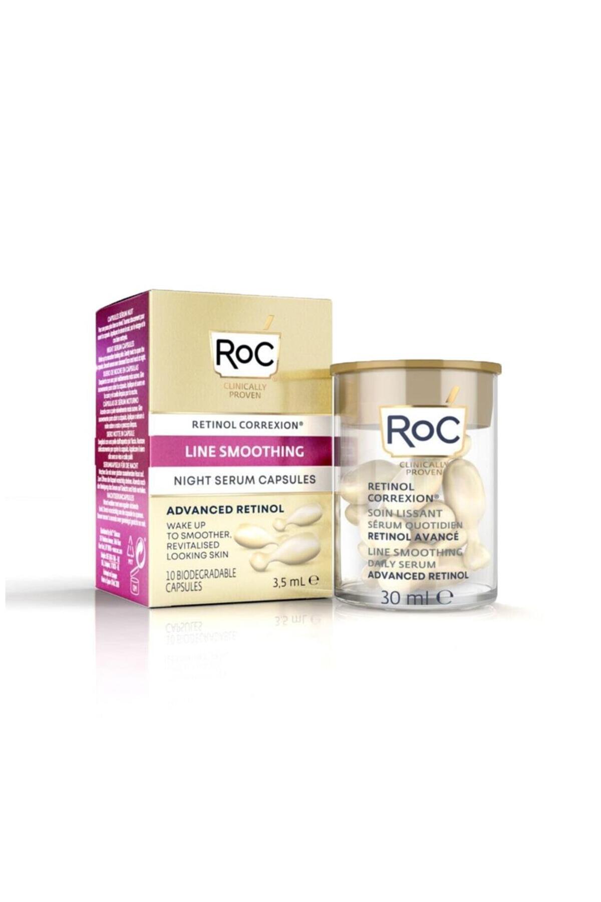 Roc Retinol Correxion Line Smoothing 10lu Kapsül Gece Serumu