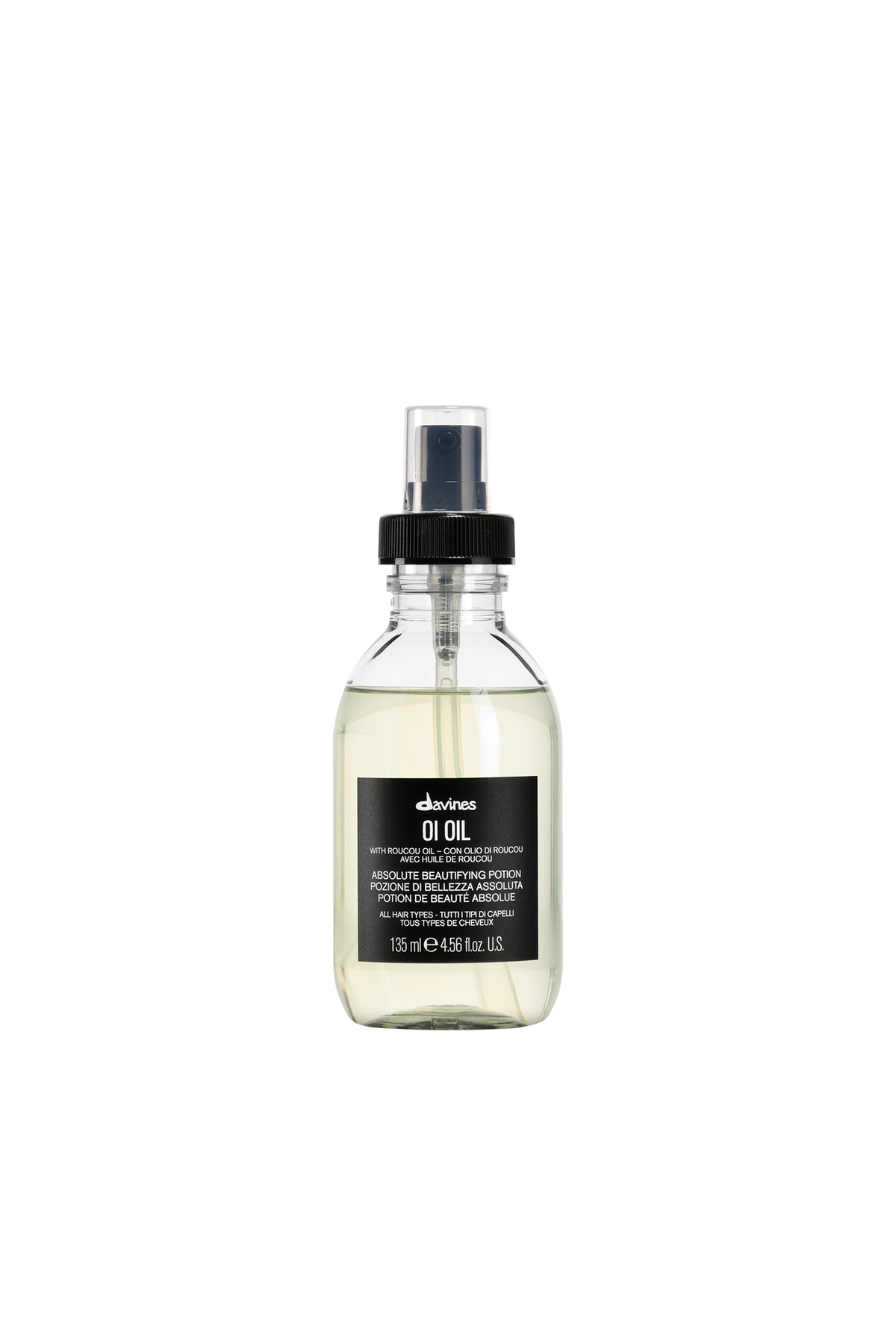 Davines OI/Oil (YAĞ) Absolute Beautifying - Tüm Saç Tipleri İçin Saç Bakım Yağı 135 Ml.