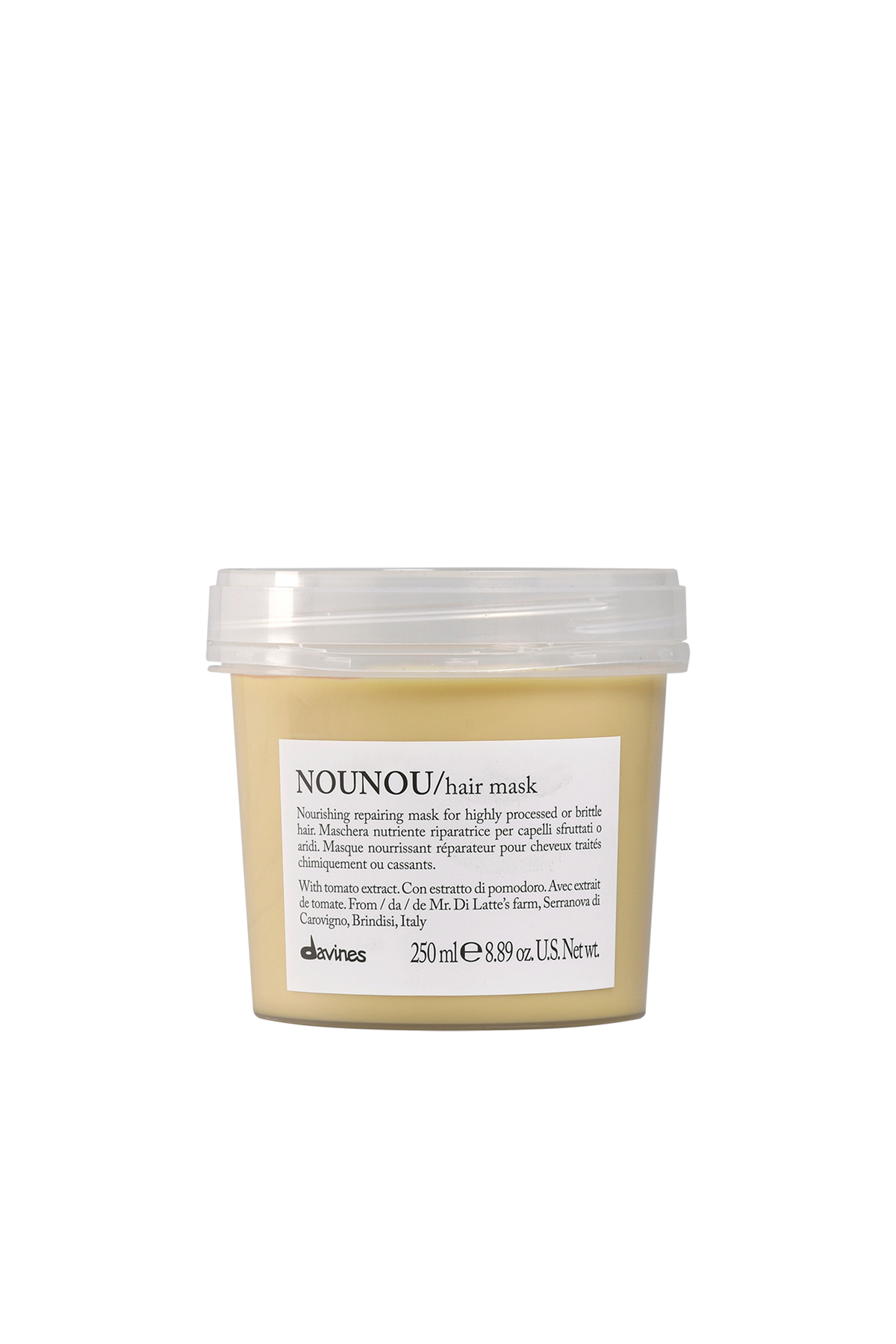 Davines DEHC NOUNOU Hair Mask - İşlem Görmüş Saçlar İçin Besleyici Bakım Maskesi 250 Ml.