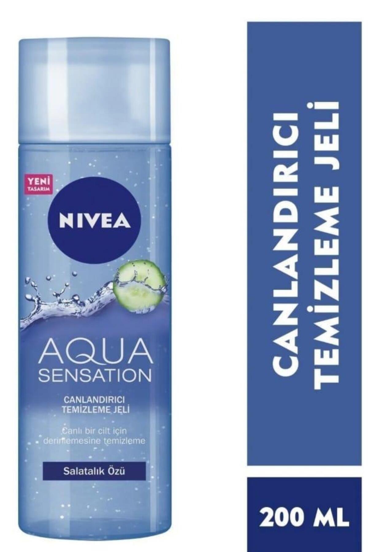 NIVEA Aqua Sensatıon Canlandırıcı Temizleme Jeli 200 Ml