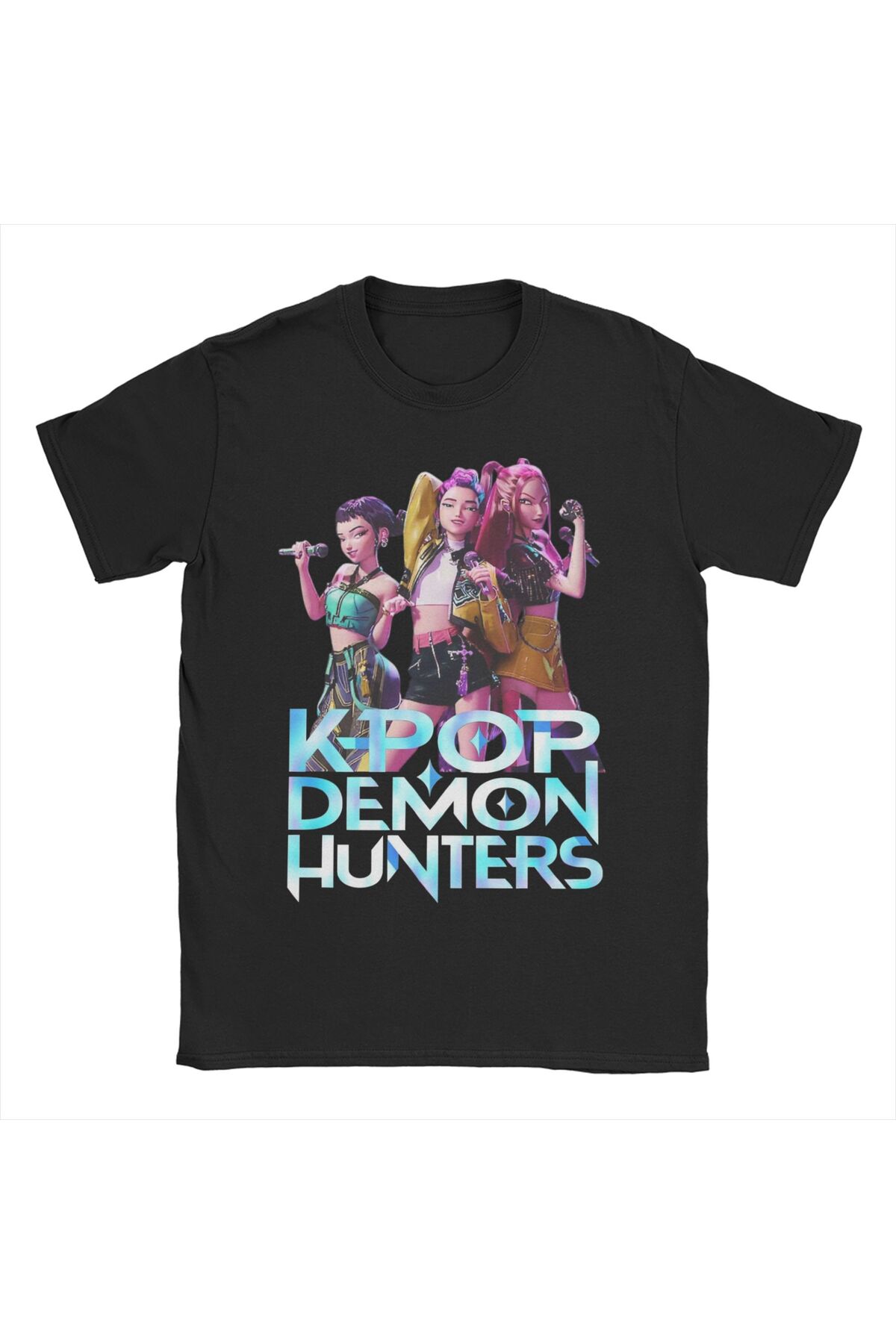 Tarzsokak Siyah Rujinu KPDH Jinu Demon Hunter Tees Kpop Huntrix T Crewne