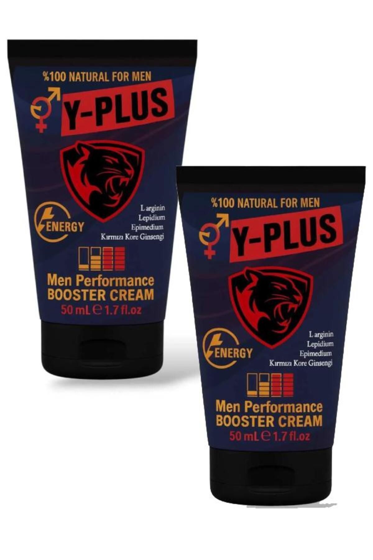 Alleben Y-plus Men Ginsengli Booster Red Korea Erk.eklere Ser.tleşt.irici Kremi 50 ml 2 Adet