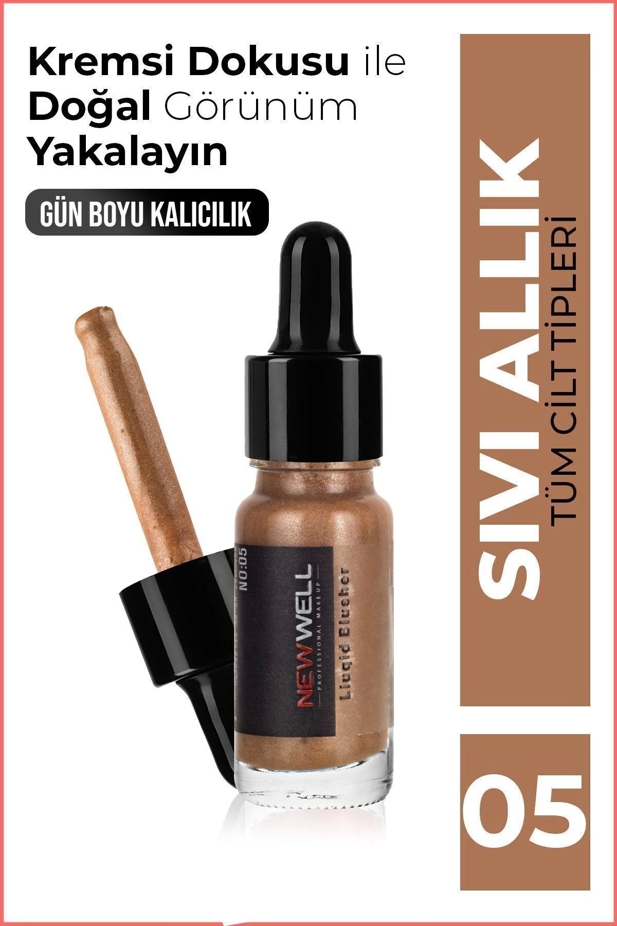 New Well Sıvı Allık (mat) No05