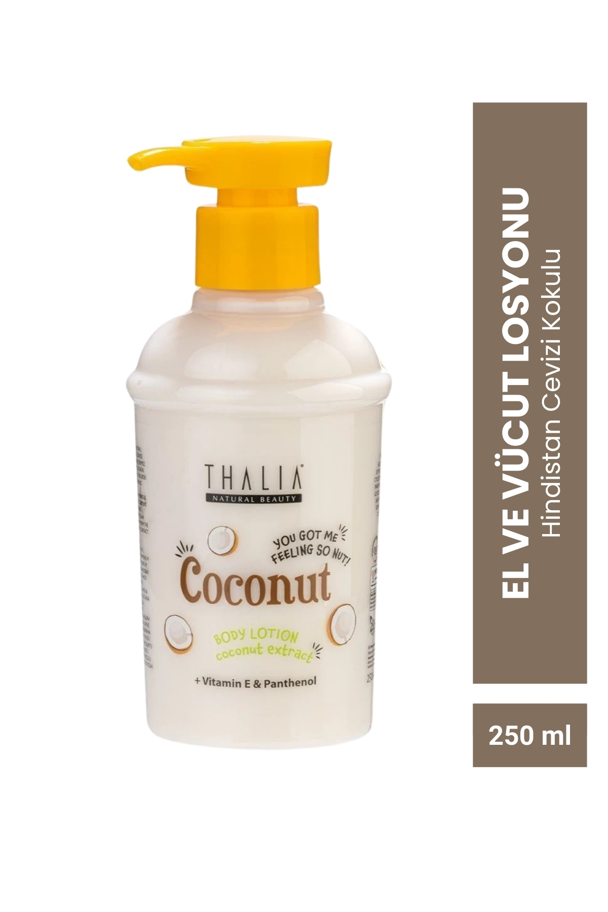 Thalia Hindistan Cevizi Kokulu El ve Vücut Losyonu 250ml
