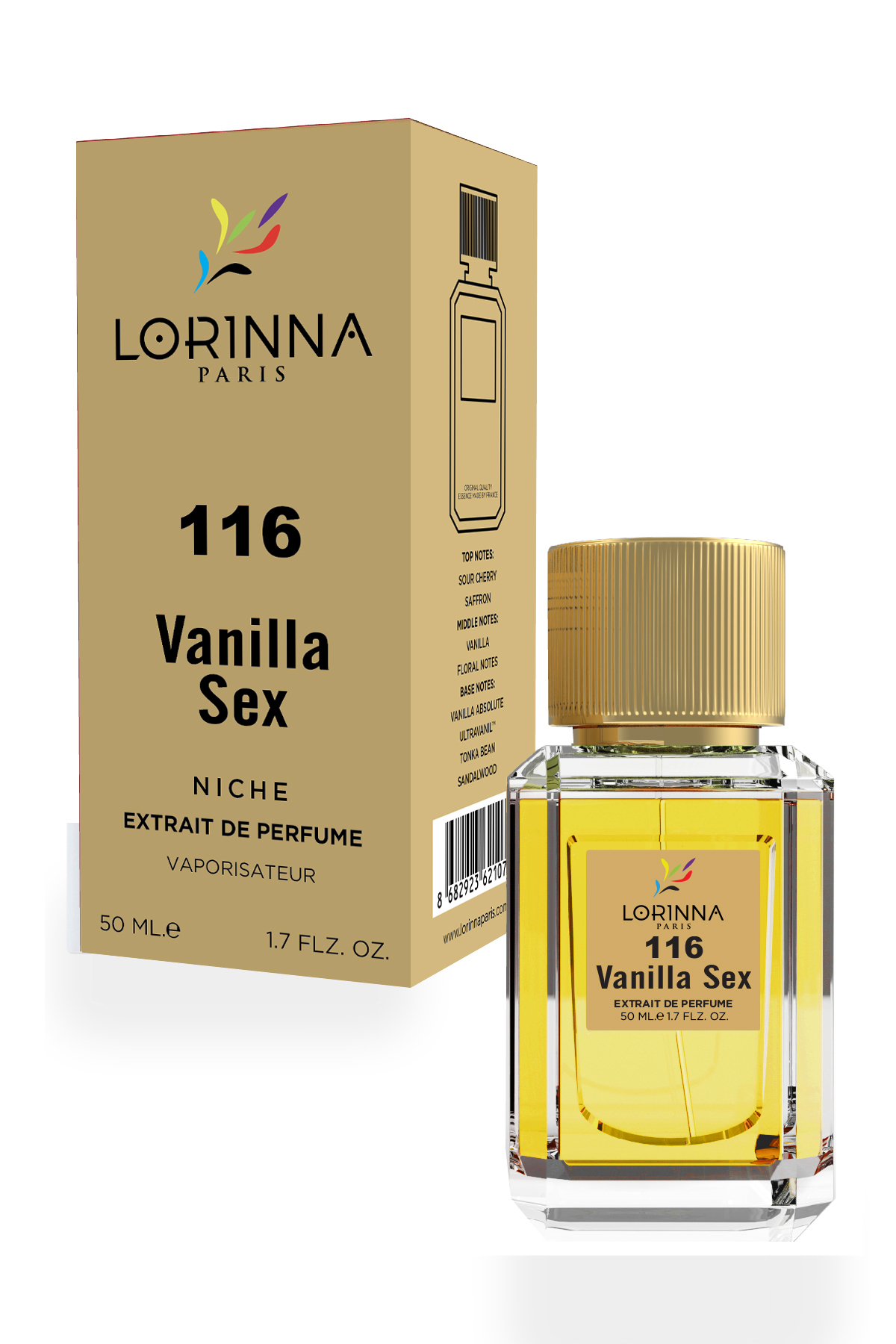 Lorinna Paris Vanilla 50 ml Edp Unisex Parfüm