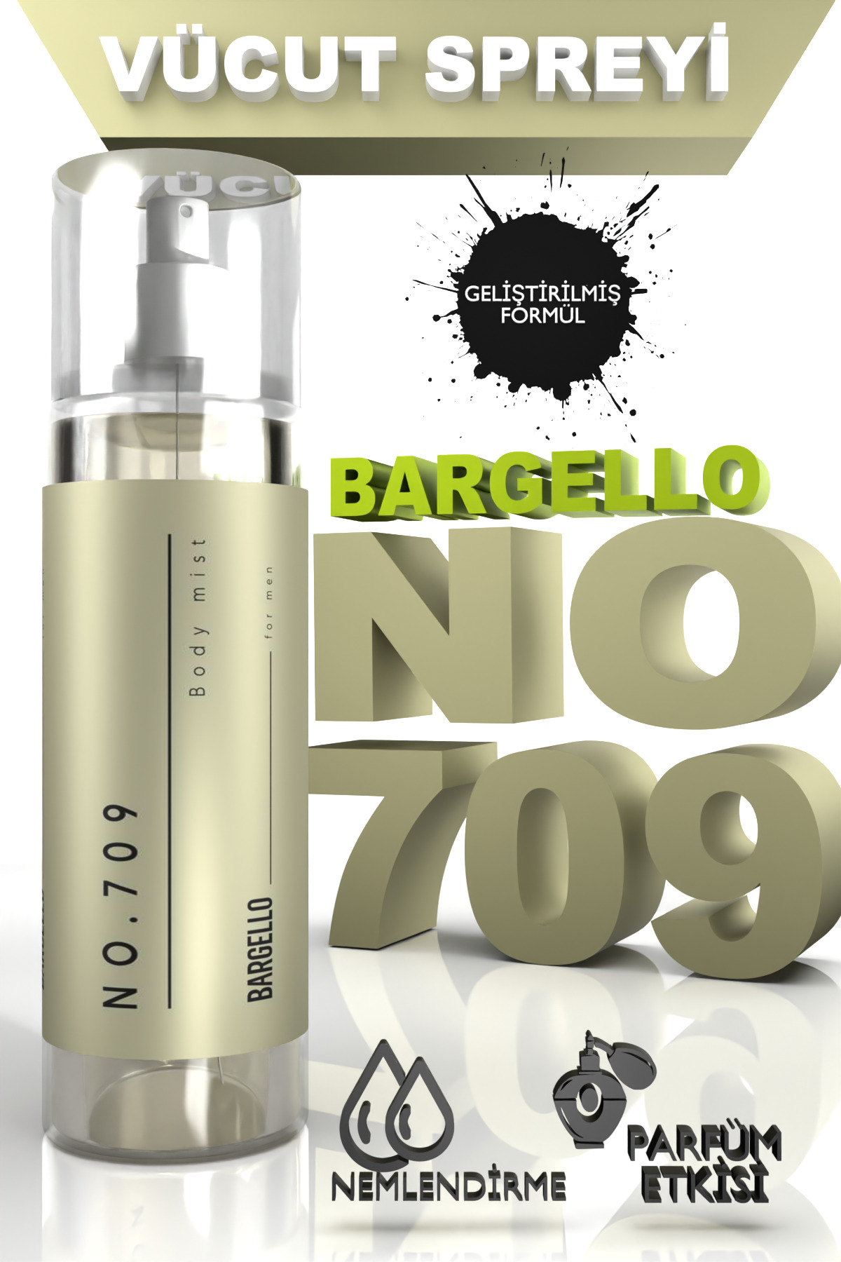 Bargello 709 Erkek Vücut Spreyi 210 ML