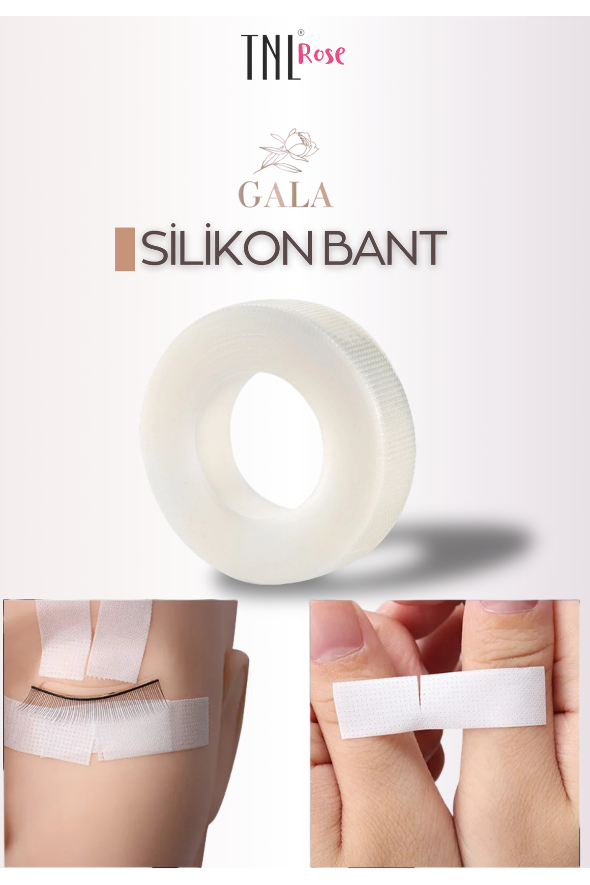 gala smart İpek Kirpik Uygulaması İçin Silikon Bant
