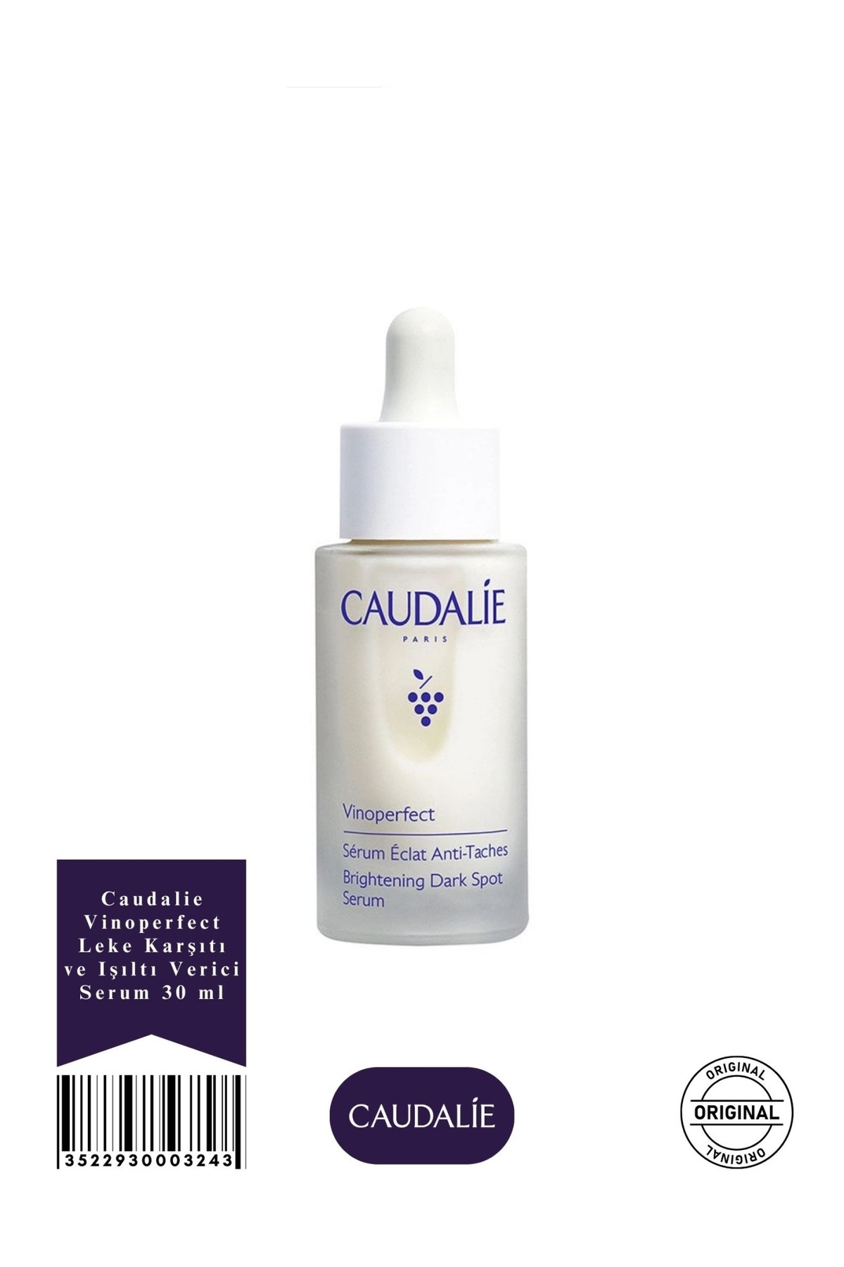 Caudalie Viniferine İçerikli Cilt Tonunu Eşitlemeye ve Leke Görünümünü Azaltmaya Yardımcı Serum 30ml