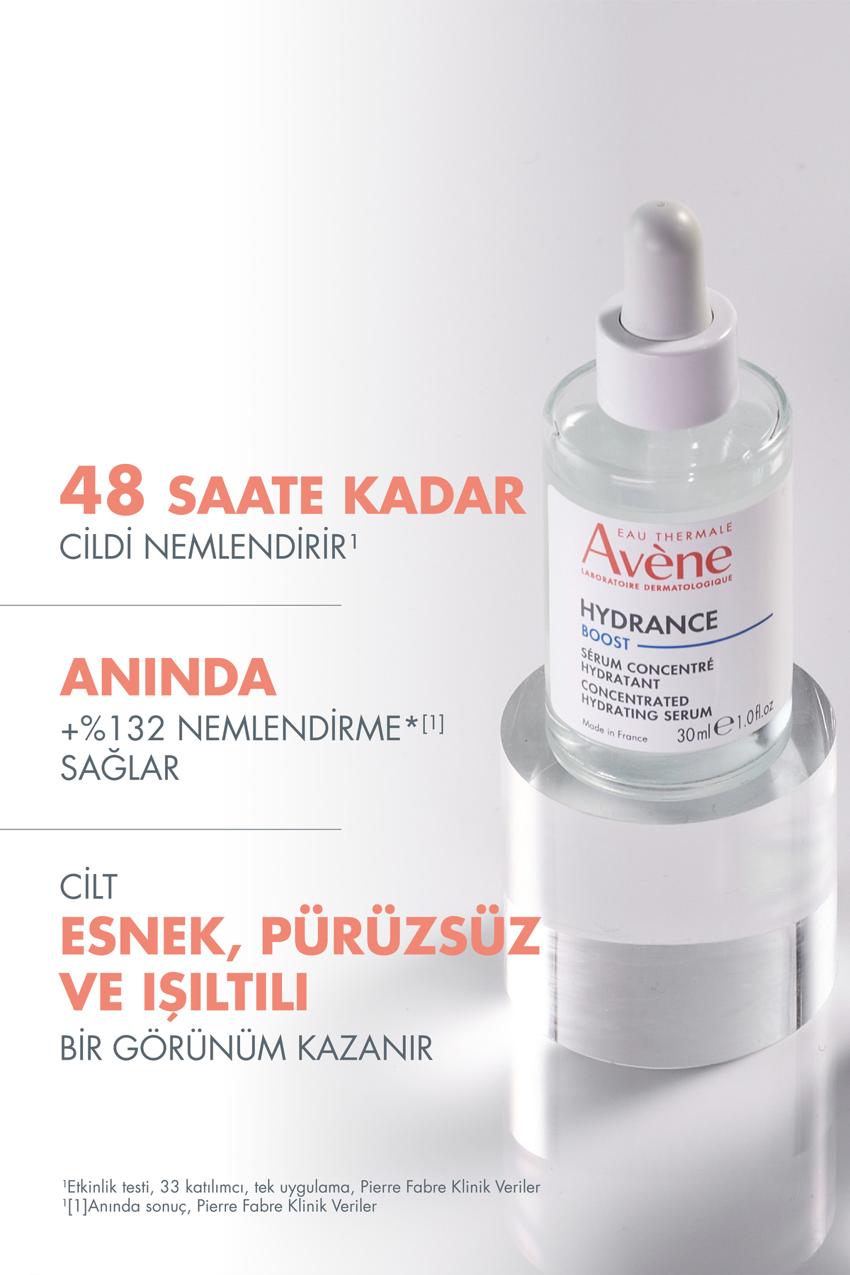 Avene Geliştirilmiş Formüllü Kuru ve Susuz Kalmış Ciltleri Yoğun Nemlendirici ve Güçlendirici Serum 30ml