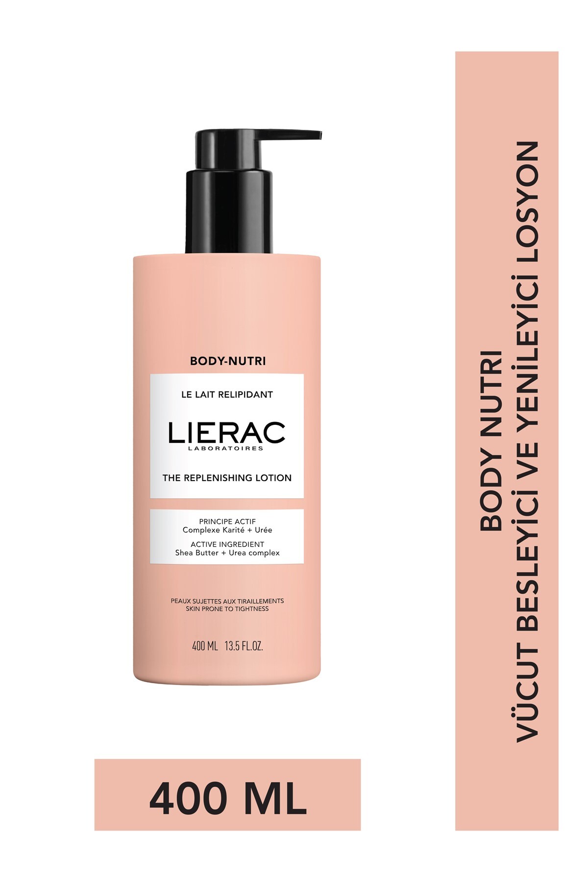 Lierac BODY NUTRI The Replenishing Lotion 400 ml – Yoğun Nemlendirici Vücut Losyonu