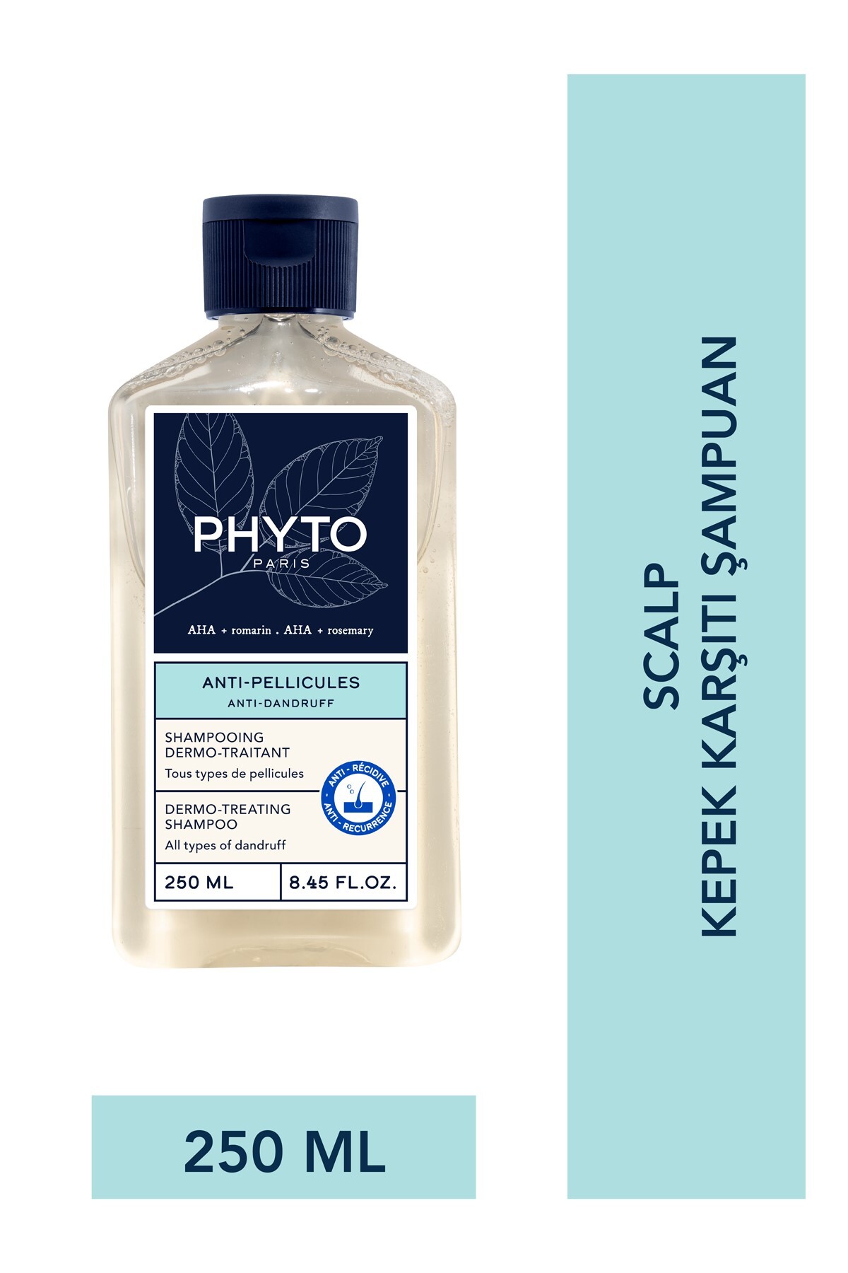 Phyto Anti-Dandruff Shampoo 250 ml – Kepek Karşıtı Şampuan