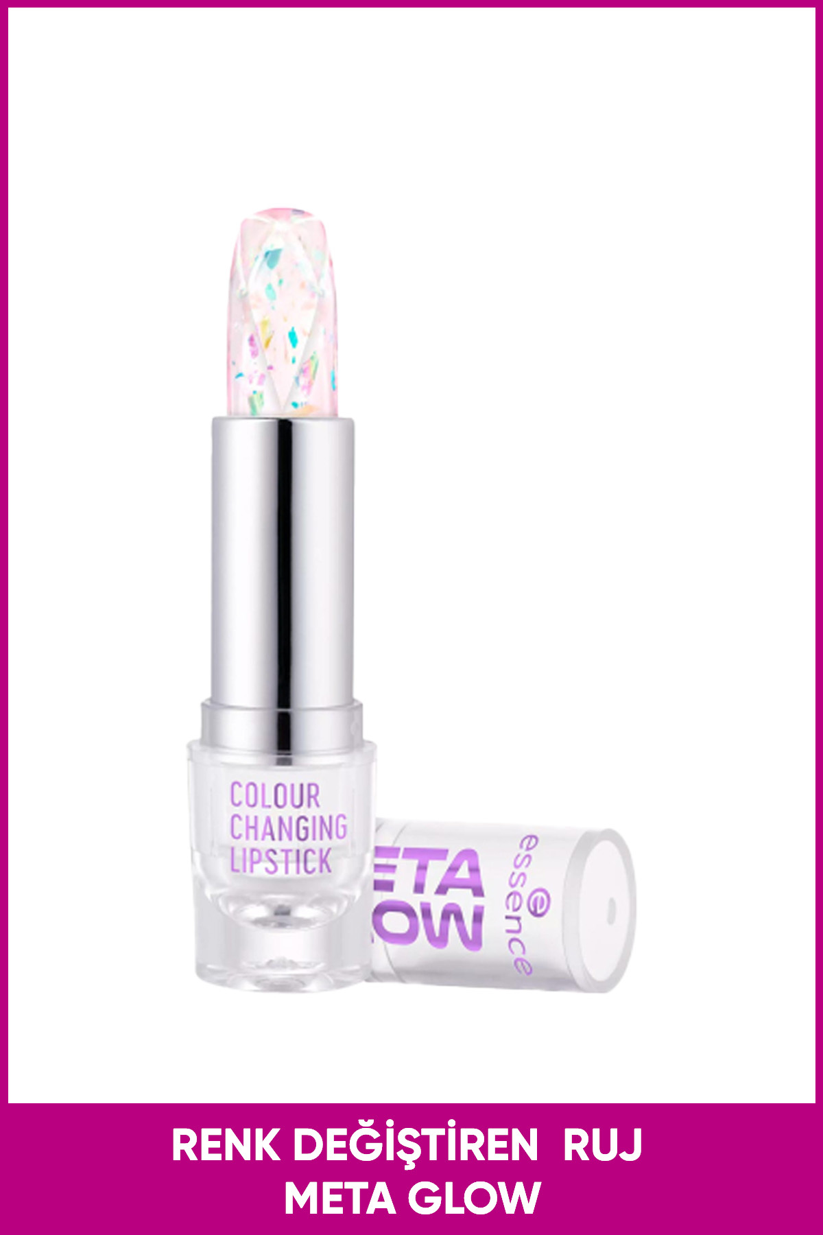 Essence Meta Glow Renk Değiştiren Ruj