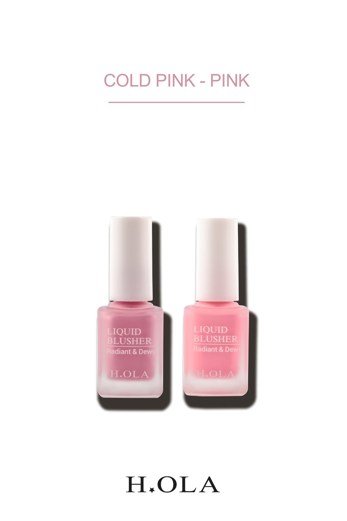 h.OLA Likit Allık Seti Cold Pink&Pink